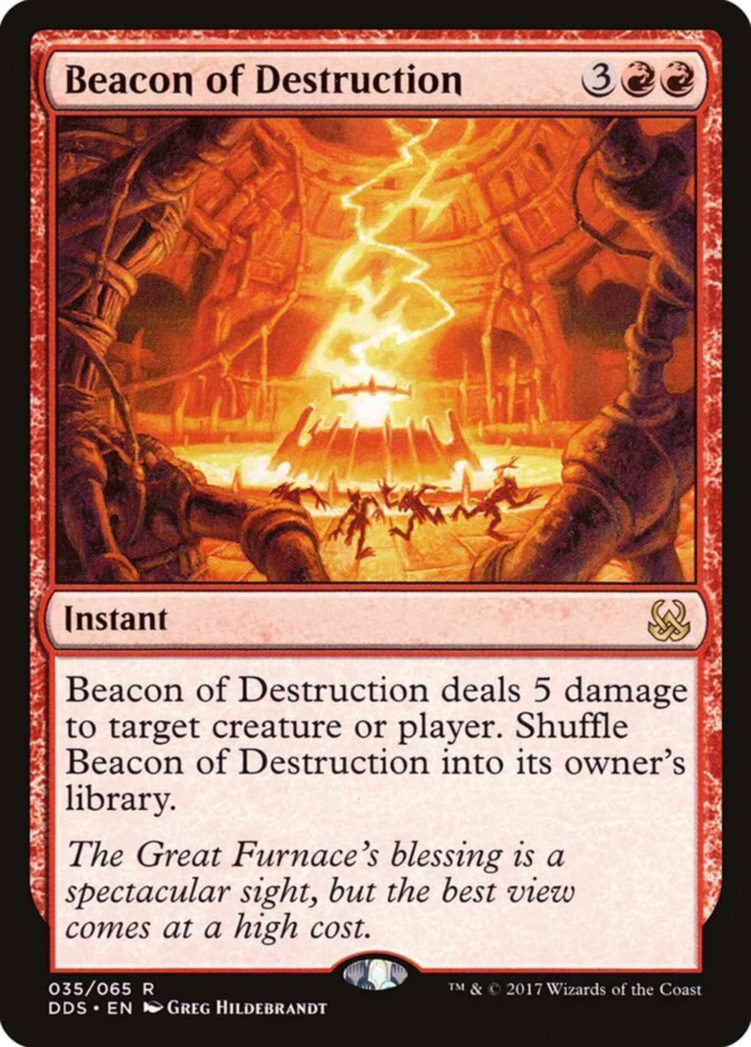 Magic Beacon of Destruction [35] [Duel Decks Mind vs Might] [Non-Foil]