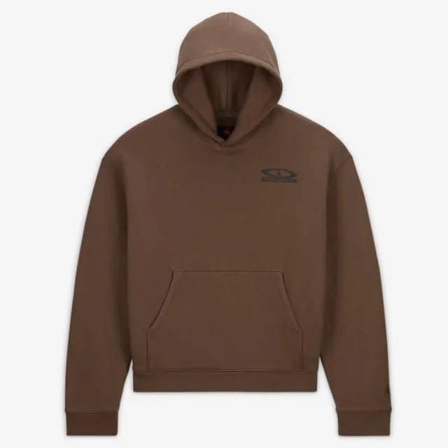Cop Underdog Jordan x Travis Scott Men's Pullover Hoodie 'Brown'