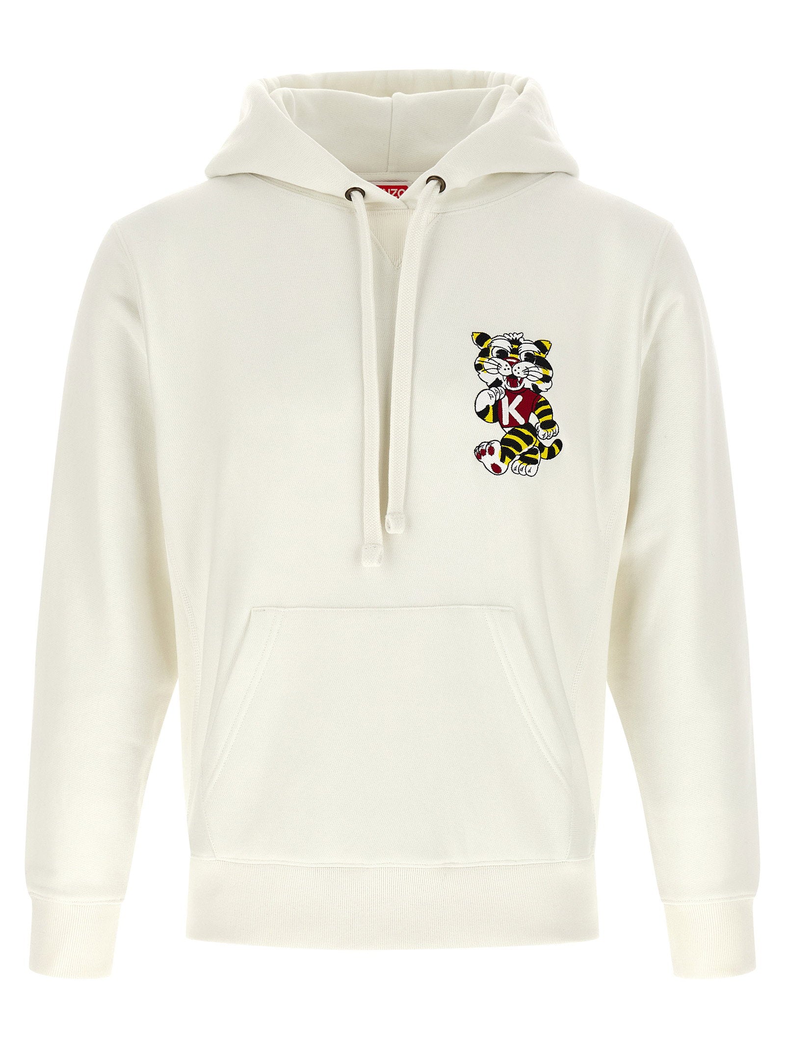 Kenzo Wild Tiger Embroidered Hoodie – 100% cotton