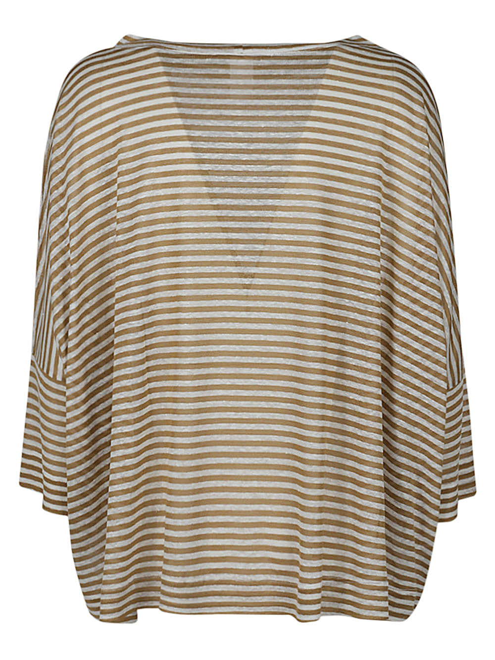 C-Zero Shirt Linen striped sweater - view 2