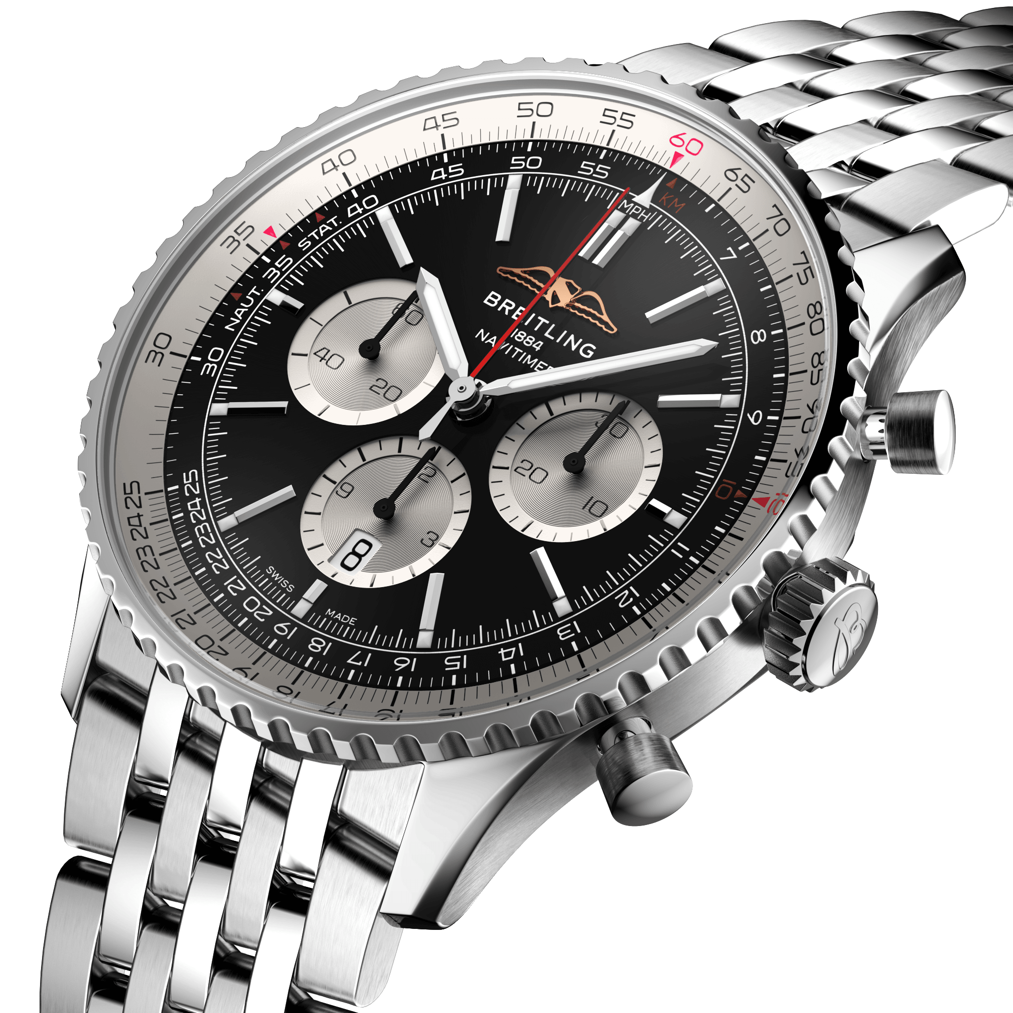Breitling Navitimer B01 Chronograph Black Dial Men 46mm - view 3