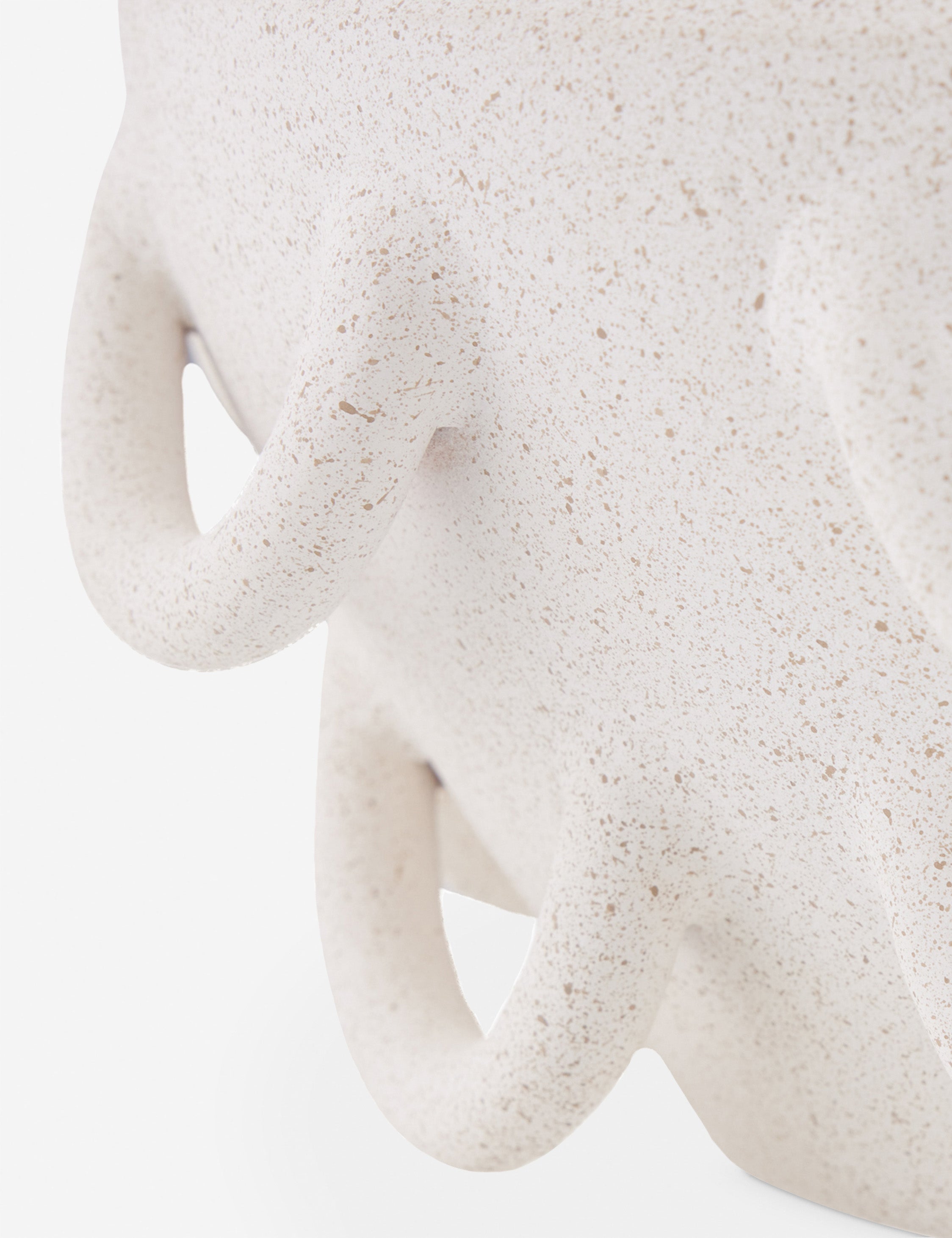 Lulu and Georgia Paloma Vase by Arteriors – White - view 2