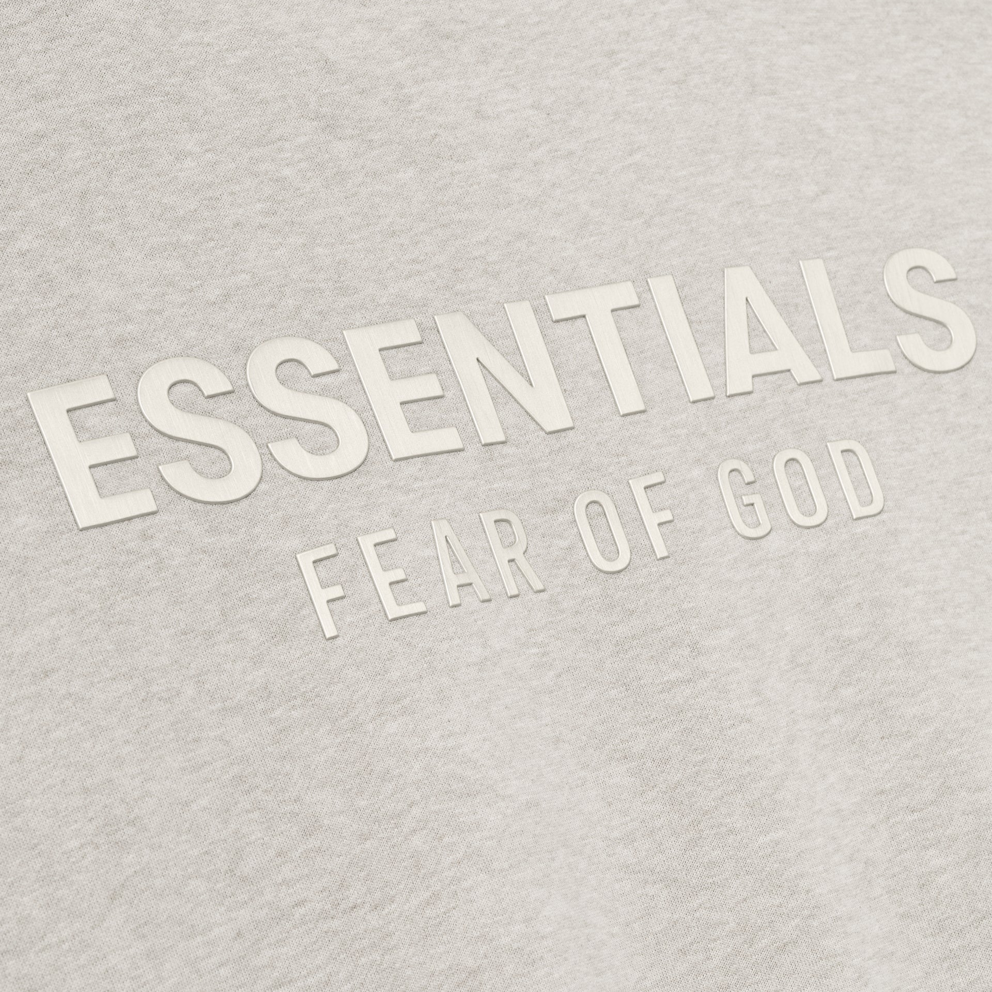 Fear Of God Essentials SS25 Classic Fleece Crewneck- Heather Stone - view 2