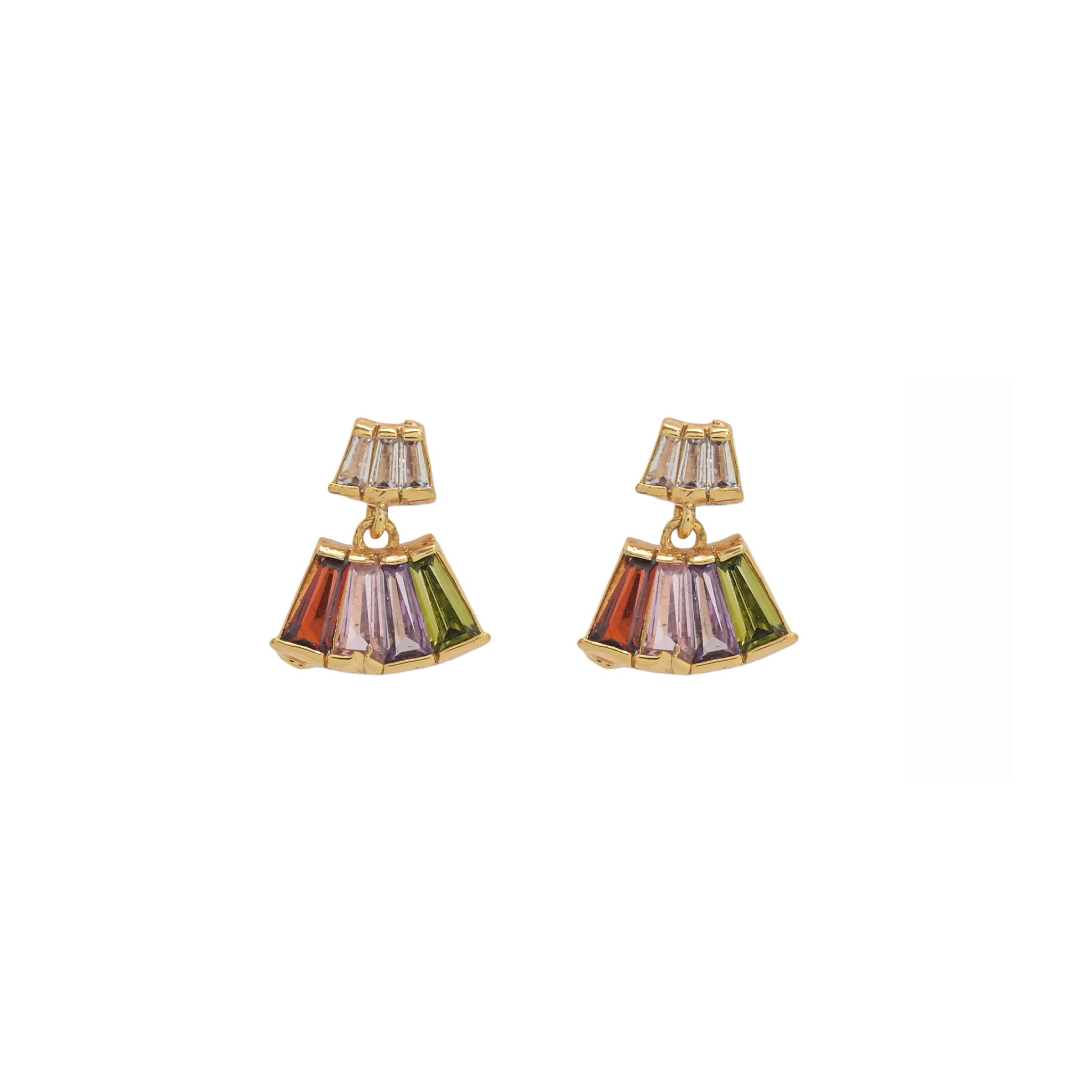 Branta Multicolor Majesty Diamond Earrings - view 2