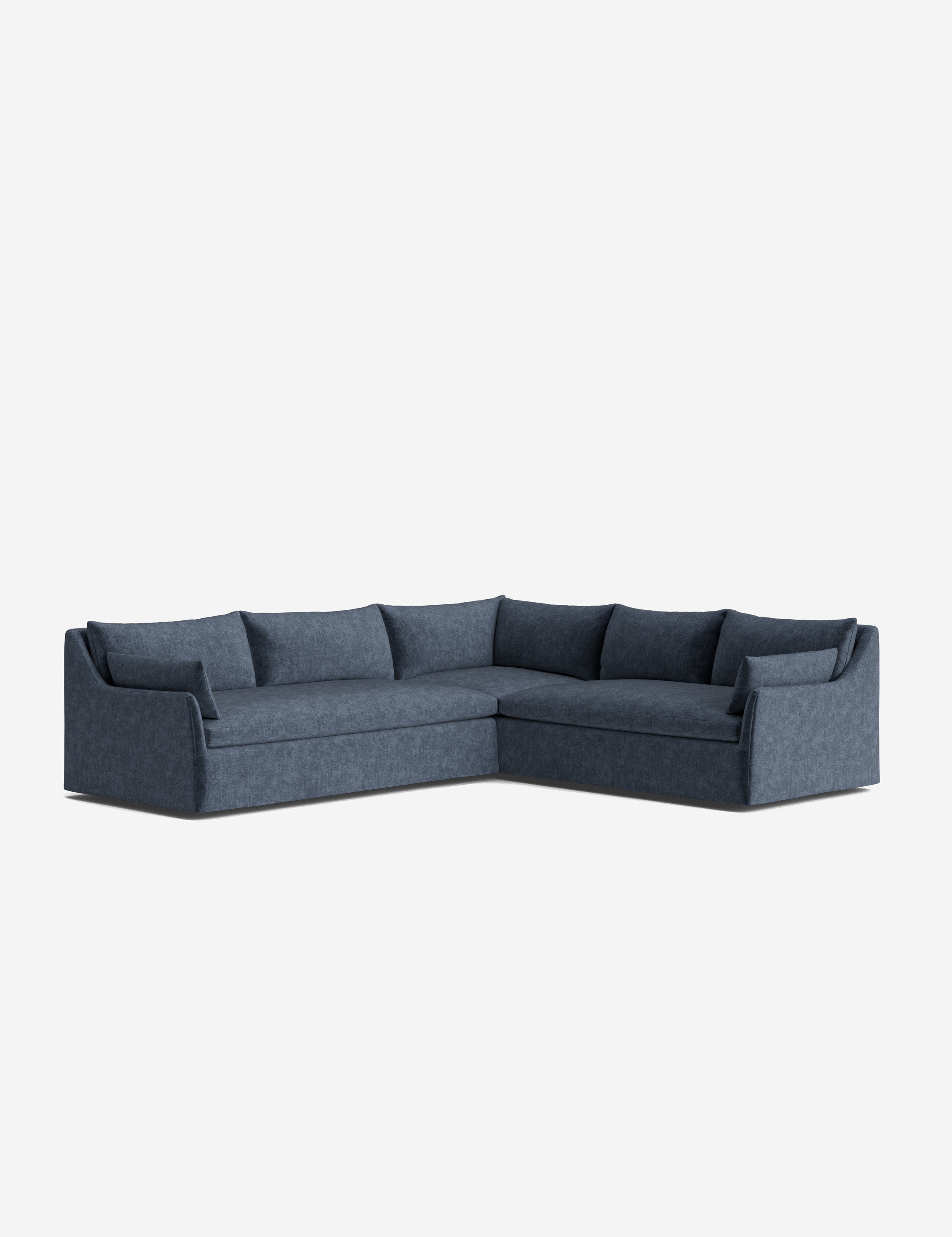 Lulu and Georgia Portola Luxe Depth Slipcover Corner Sectional Sofa - view 5