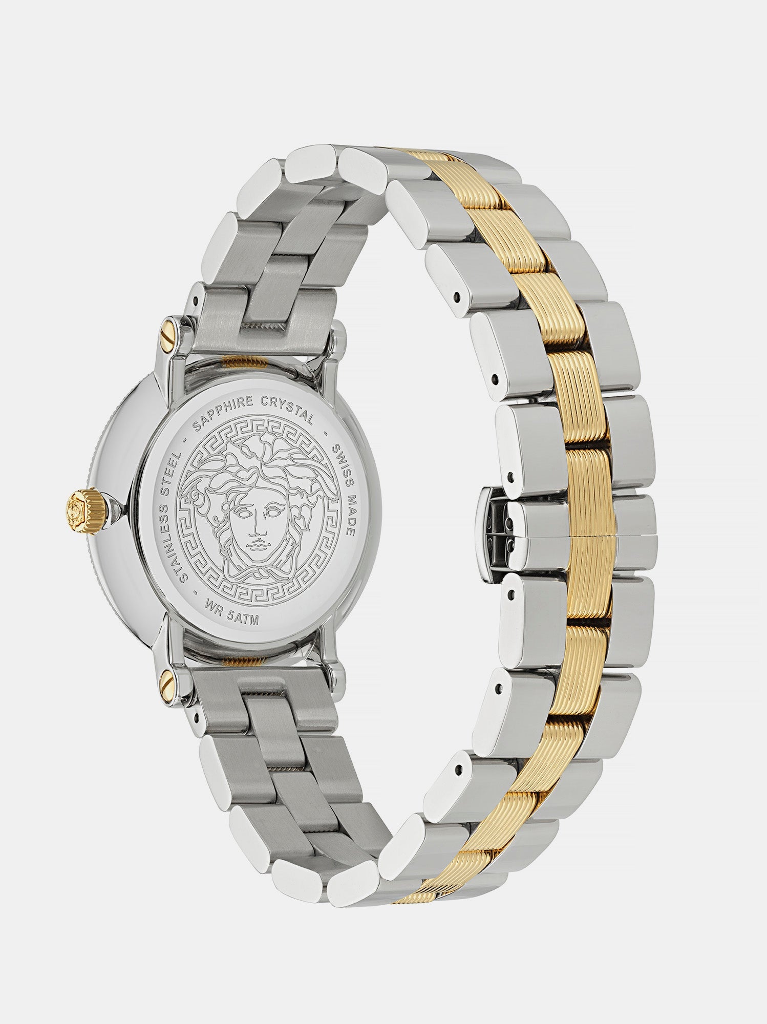 Versace Greca Flourish Women Quartz White Dial Analog Stainless Steel Watch VE7F00423 - view 3