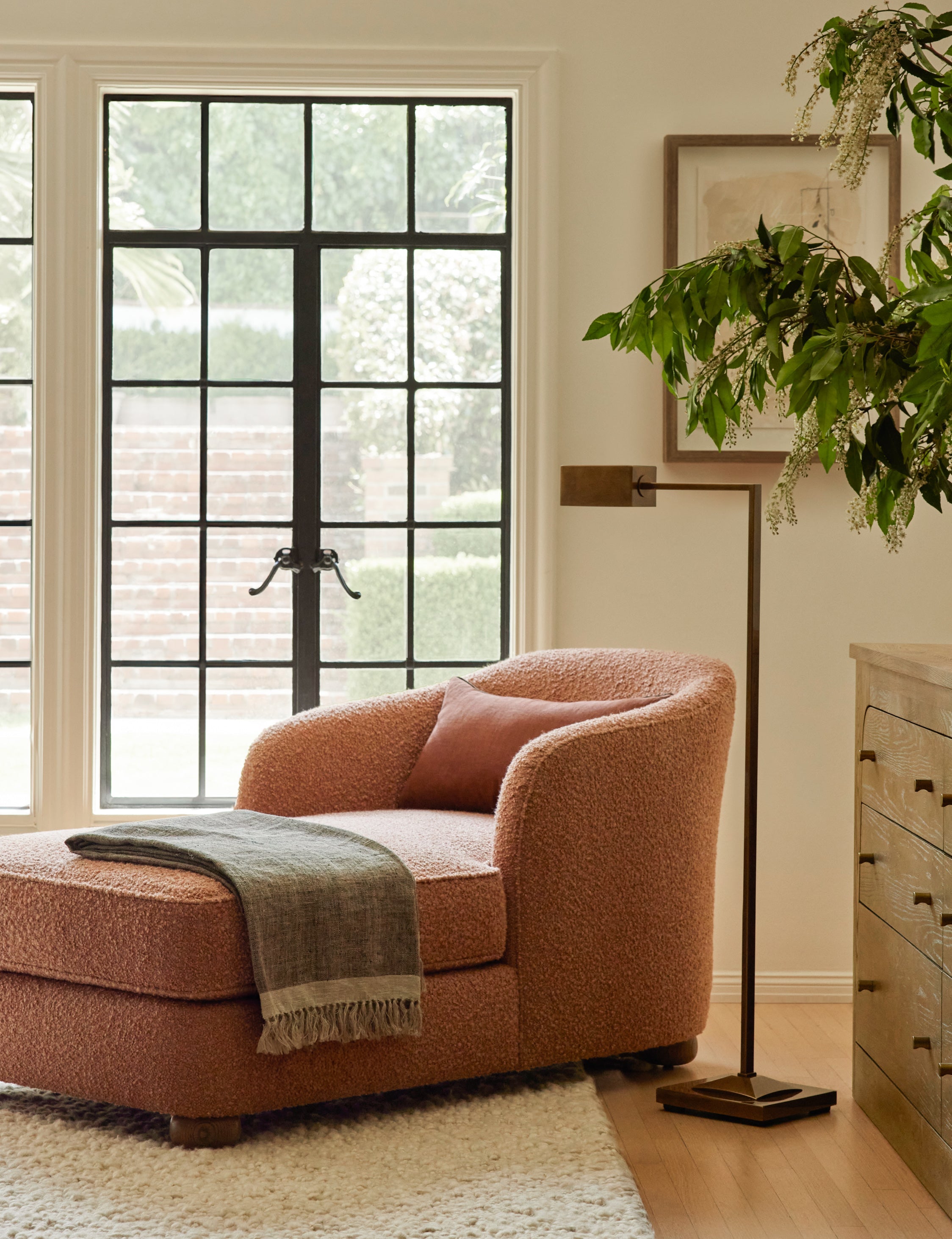Lulu and Georgia Carys Contrast Linen Pillow - view 29