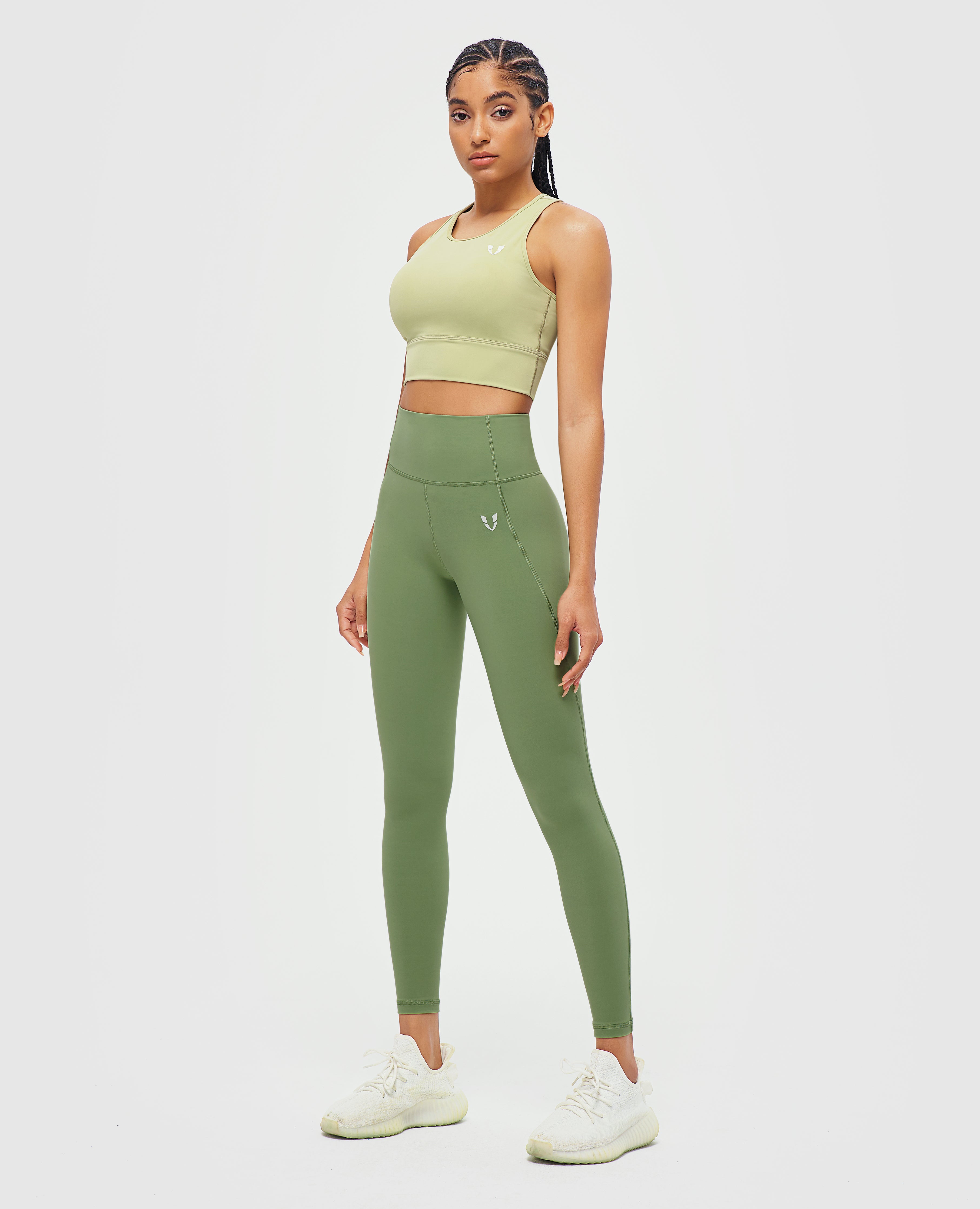 FIRM ABS Power Athletic Leggings - Green - view 8