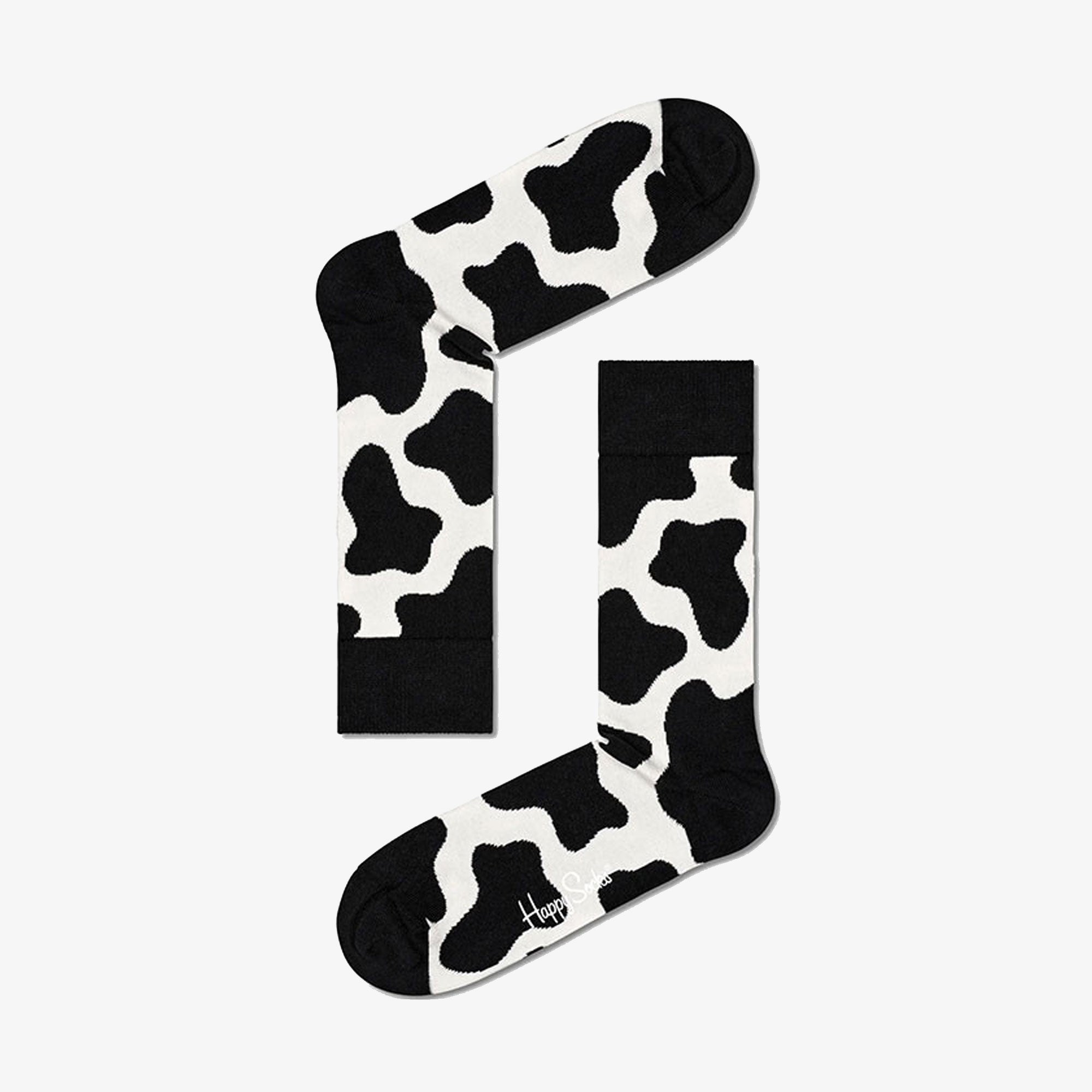 Happy Socks | COW SOCK { BLACK/WHITE