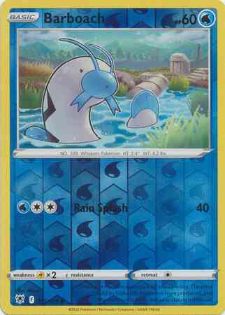 Common swsh10-035 reverse – Pokémon Barboach - 035/189 - Common [swsh10-035] [Reverse Holo]