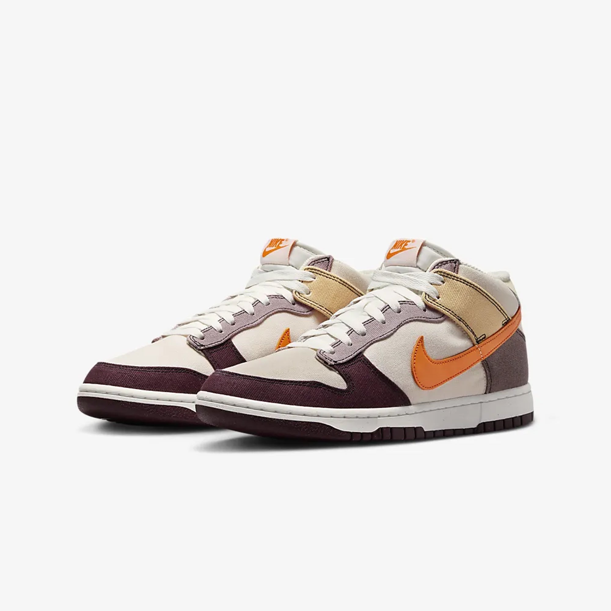 Dunk mid coconut – Nike | DUNK MID { COCONUT MILK/VIVID ORANGE-CELESTIAL GOLD