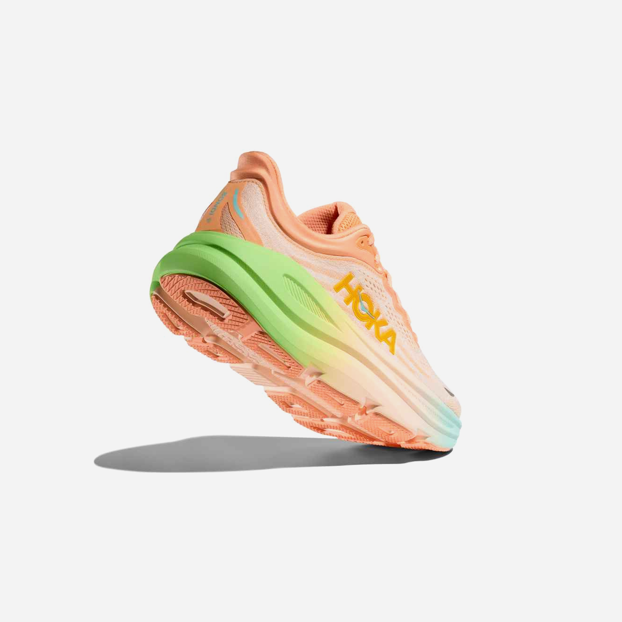 Hoka Bondi 9 Frost Pale Tangerine Regular - view 2