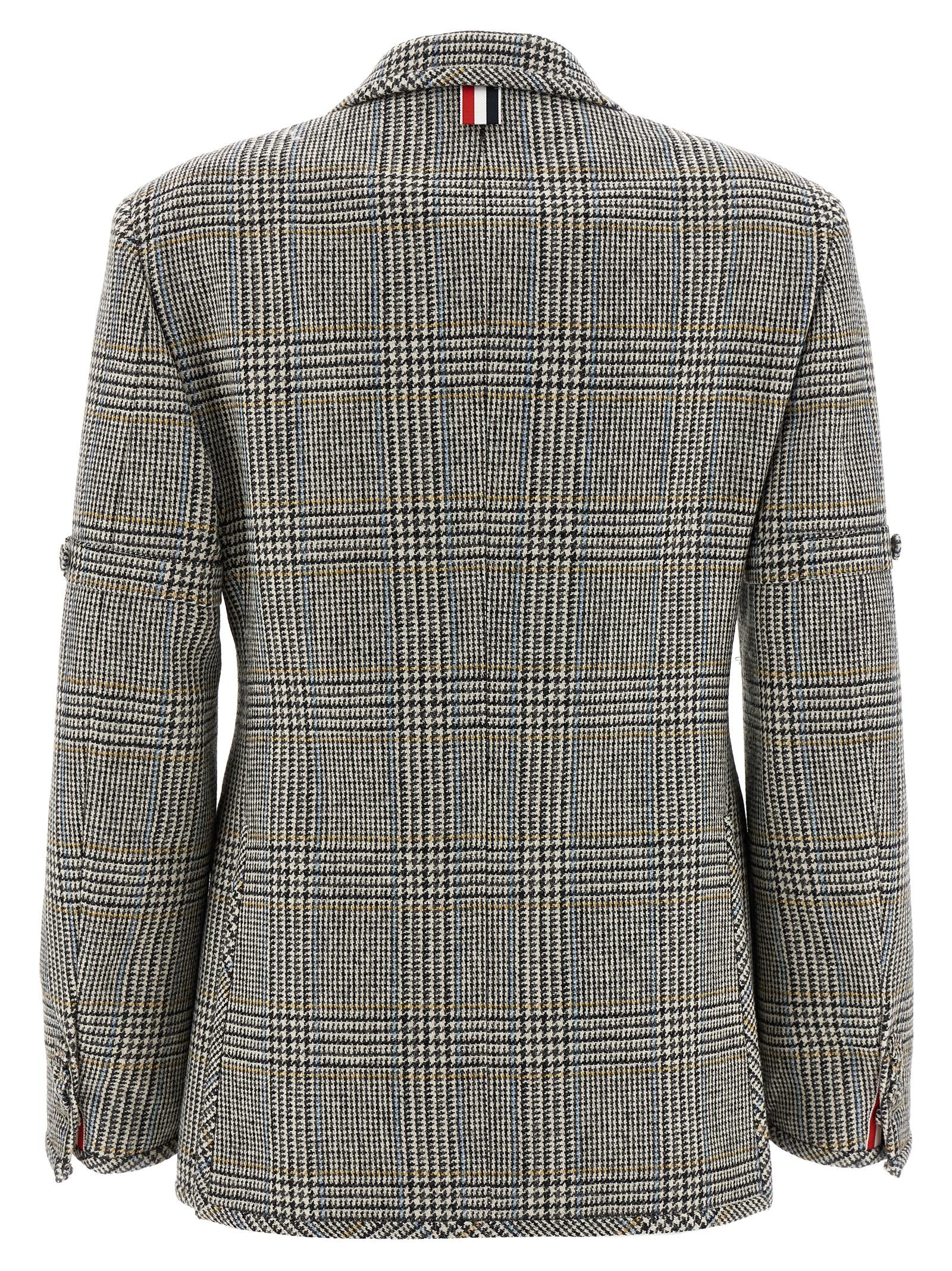 Thom Browne Prince Of Wales Blazer – 100% wool - view 2
