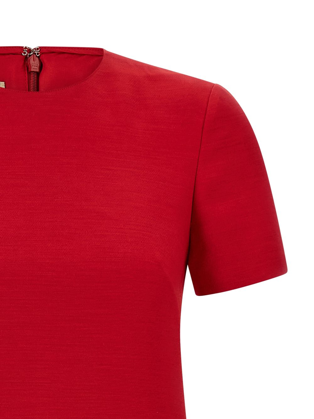 Valentino VLogo Signature wool and silk dress - view 2