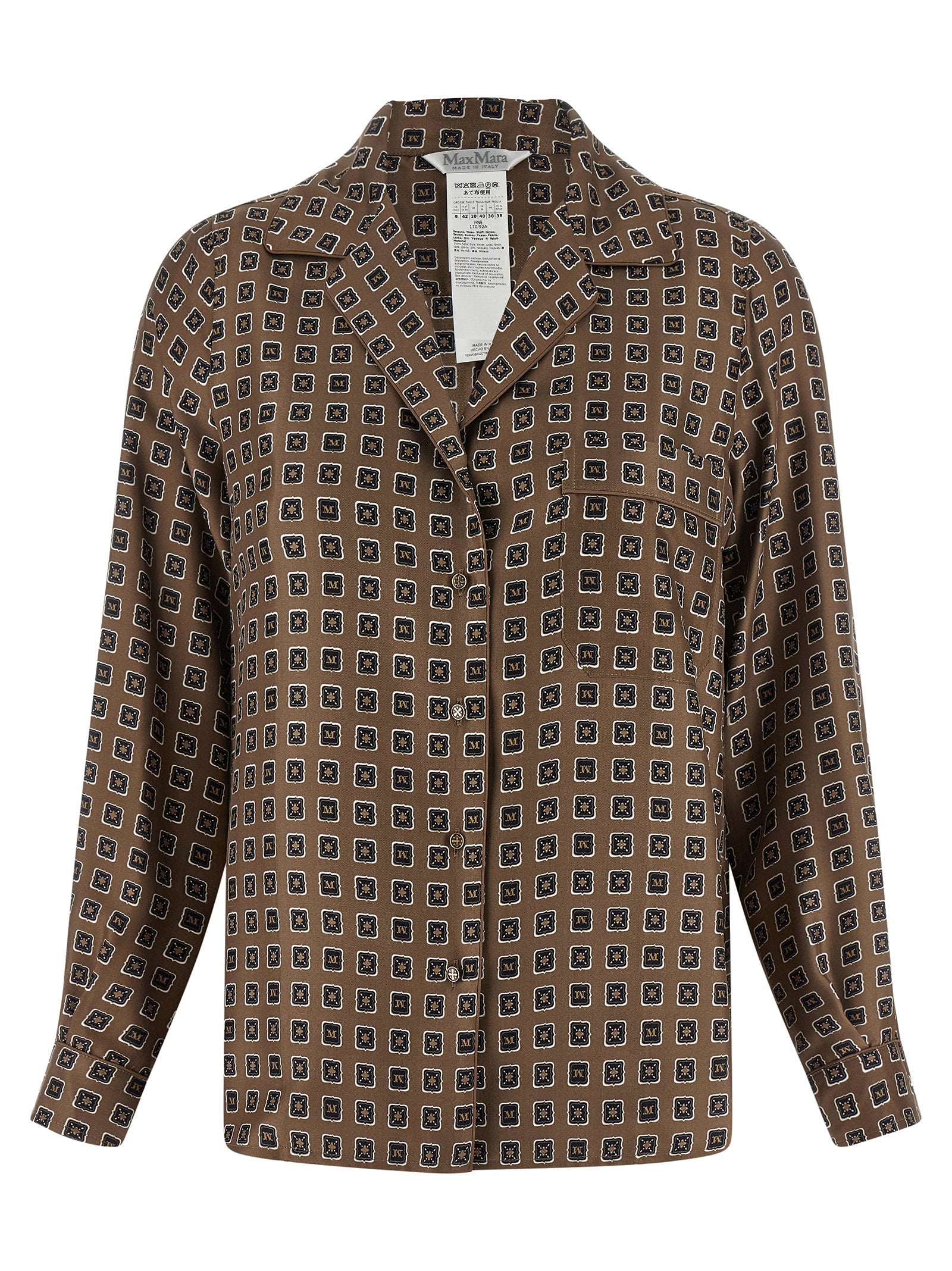 Max Mara Mxmdisco Shirt – 100% silk