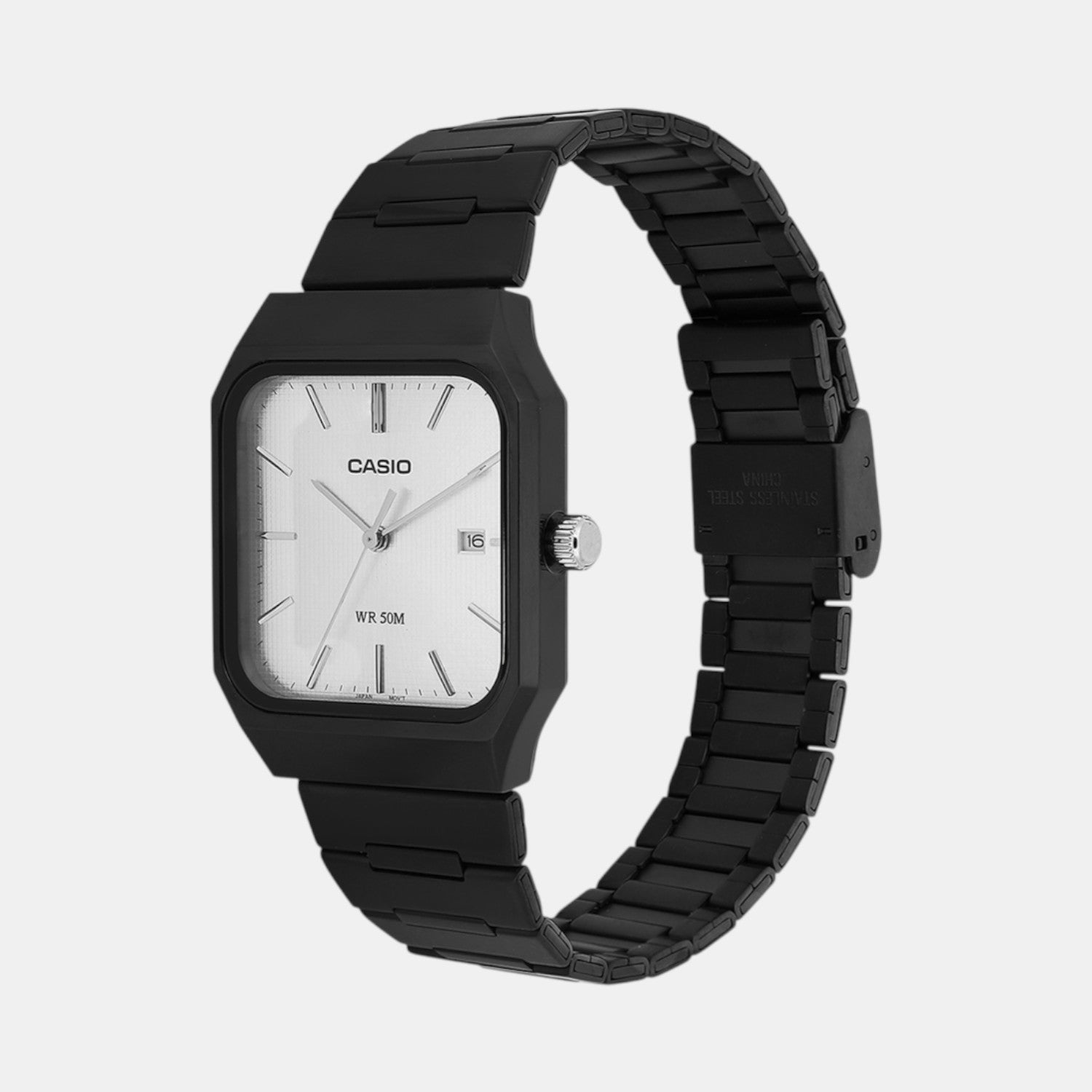 Casio Enticer Men Quartz Silver Dial Analog Stainless Steel Watch A2469 - view 2