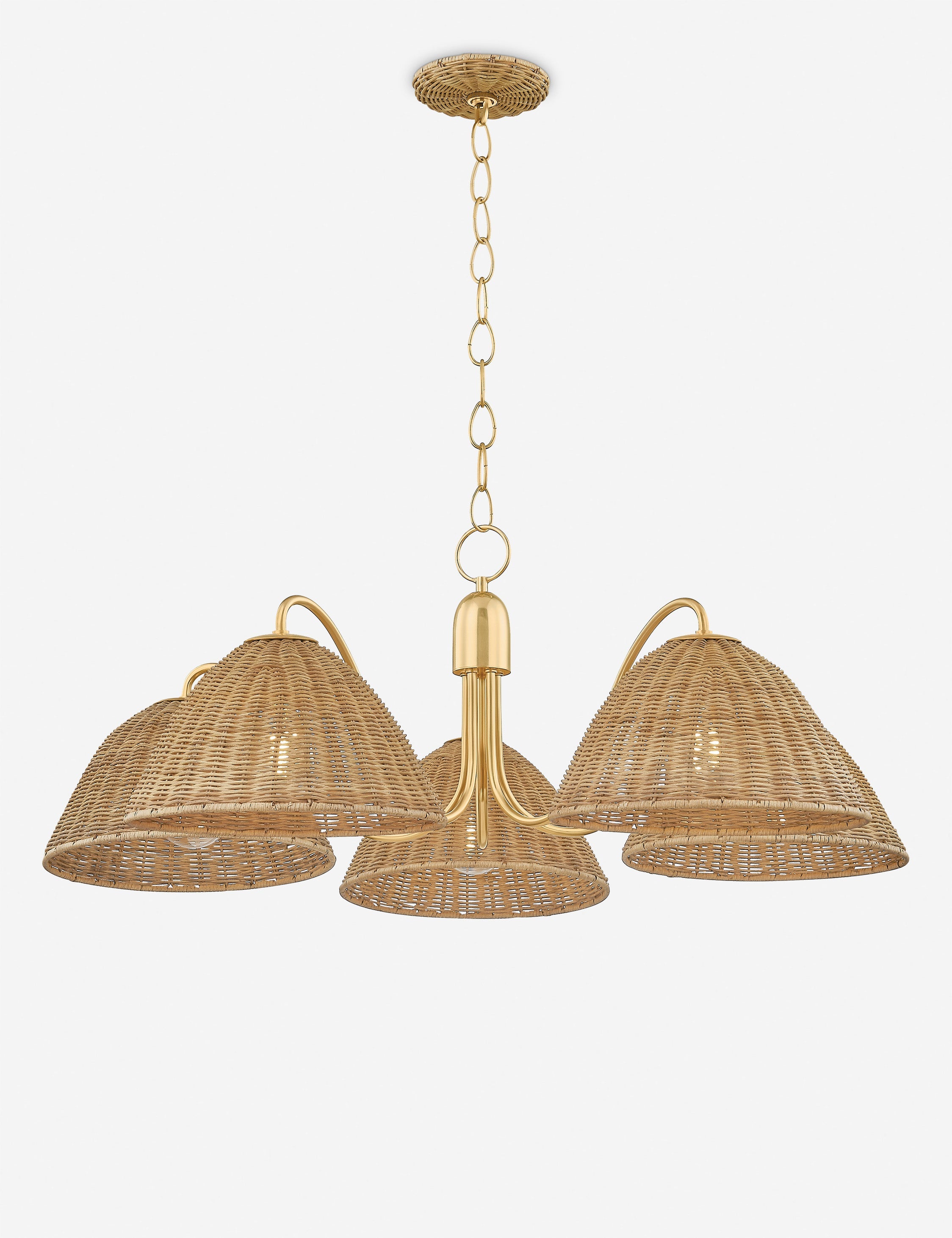 Lulu and Georgia Parnay Chandelier – Natural - view 2