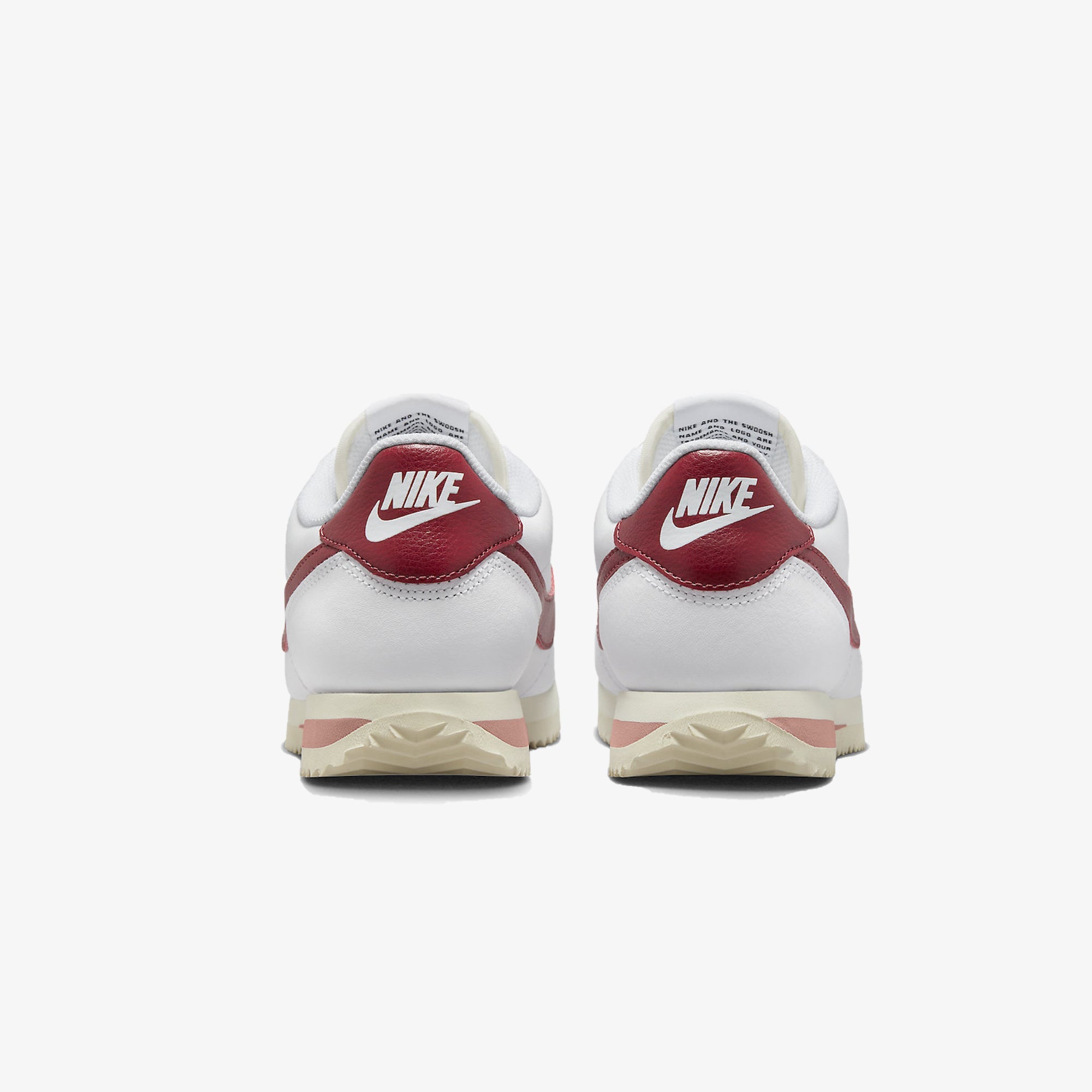 Nike | CORTEZ { WHITE/CEDAR-RED STARDUST-SAIL - view 2