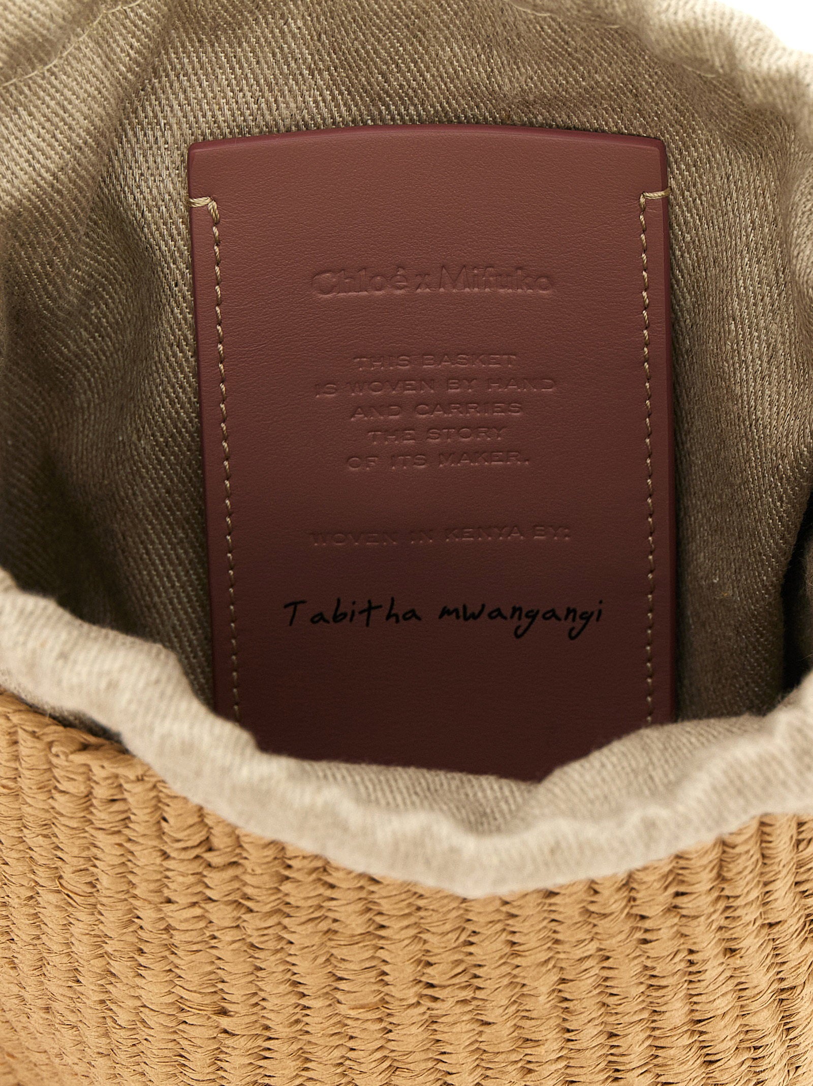 Chloé Woody Small Handbag – 100% paper - view 4