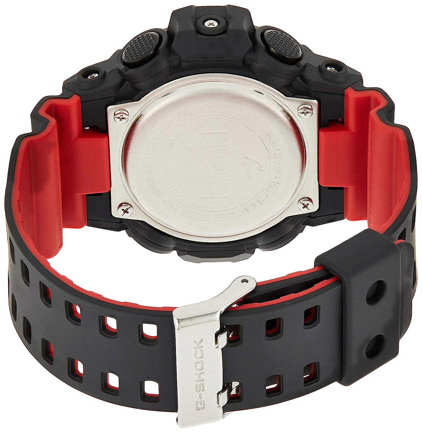 G-shock black red – Casio G-Shock Black & Red Dial Men 53.4mm
