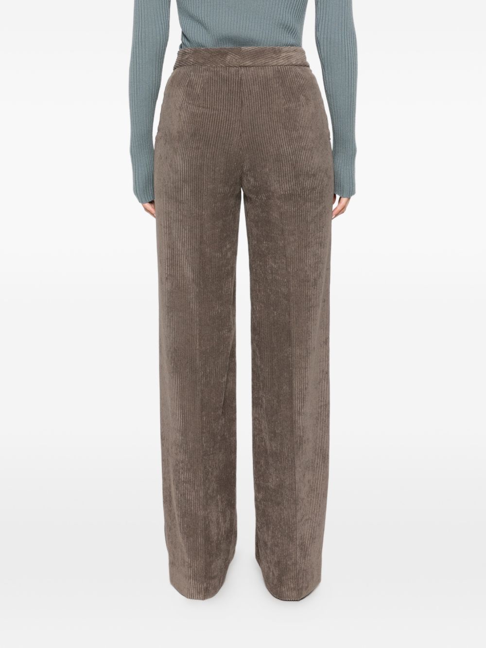 VIA MASINI 80 Trousers BROWN - view 2
