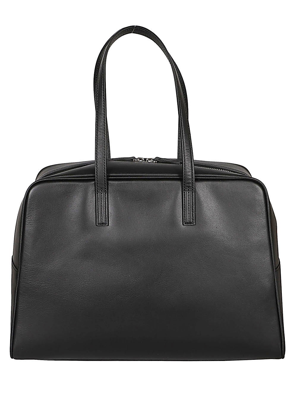 Mizuiro Large Leather Boston Bag – Leather 100 %