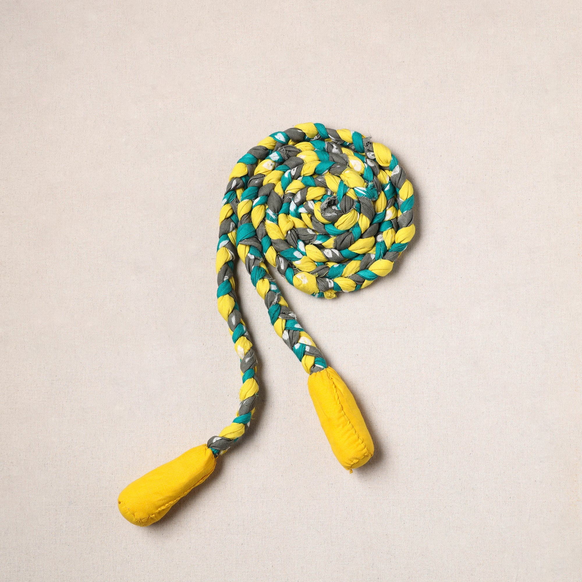 NOORI BAZAR Handmade Upcycled Fabric Skipping Rope 25
