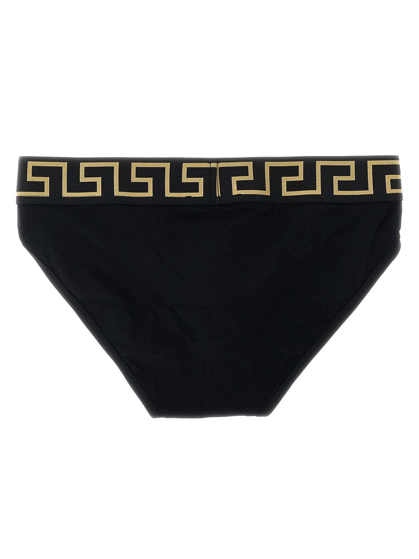 Versace 2-pack Briefs With Greca Pattern – 94% cotton 6% elastane - view 3
