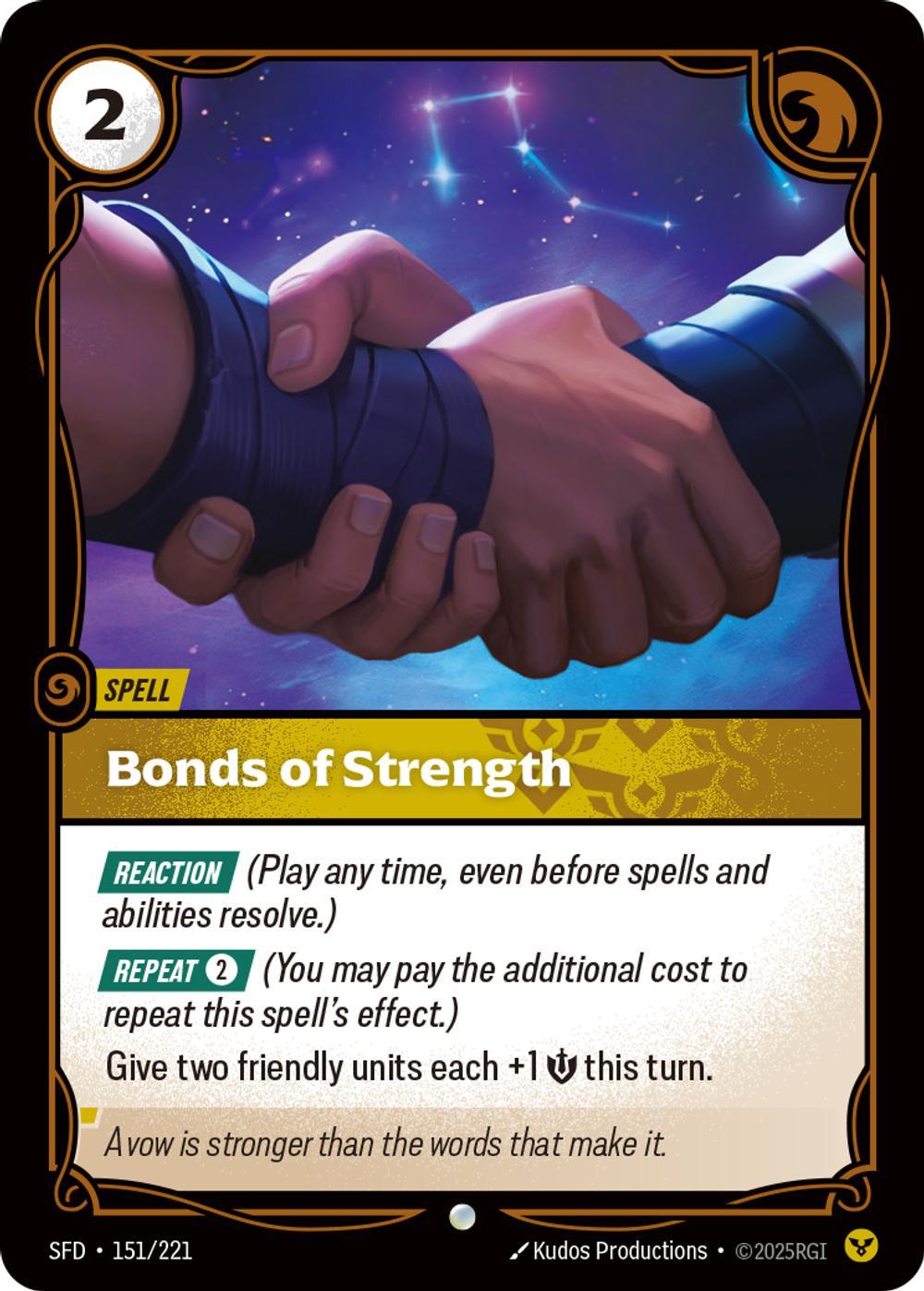 Riftbound Bonds of Strength - 151/221 [Spiritforged] [Non Foil]