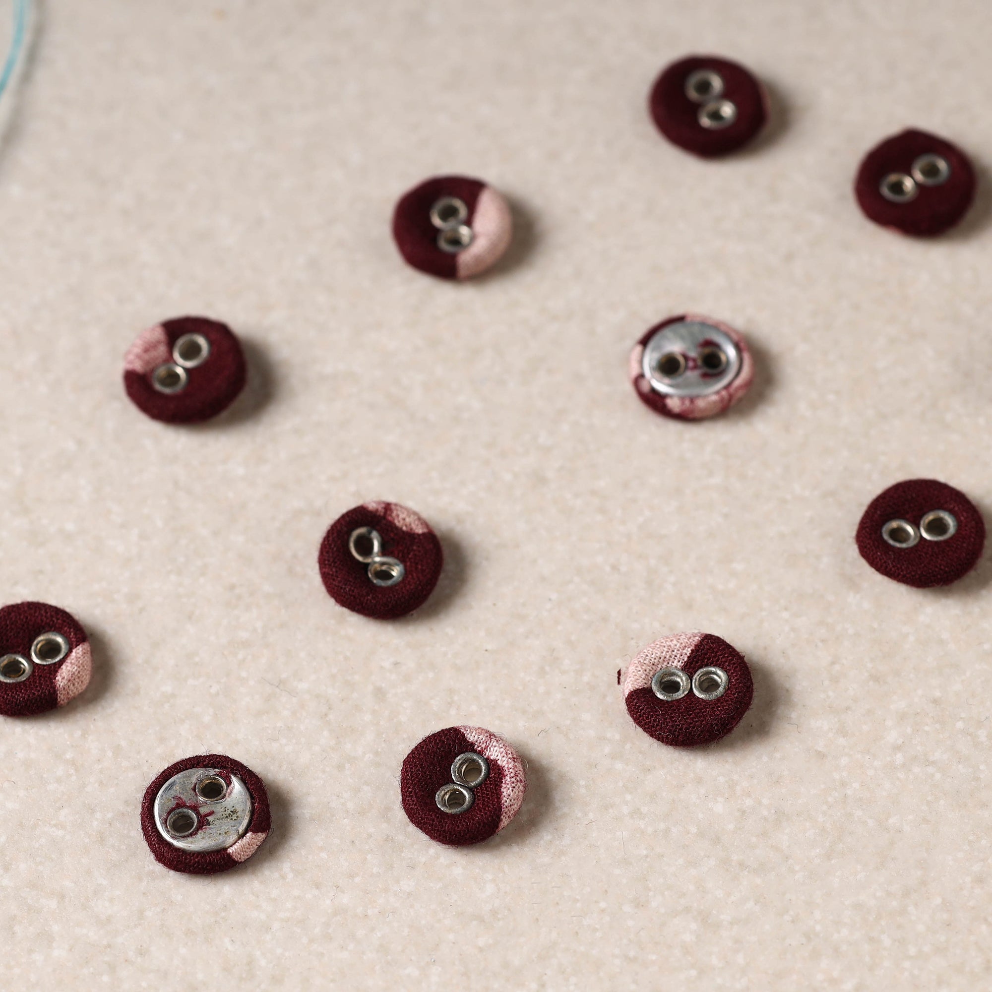 BUTTON BAAZ 1cm Buttonbaaz Handmade Button Small (Set of 12) 42 - view 2