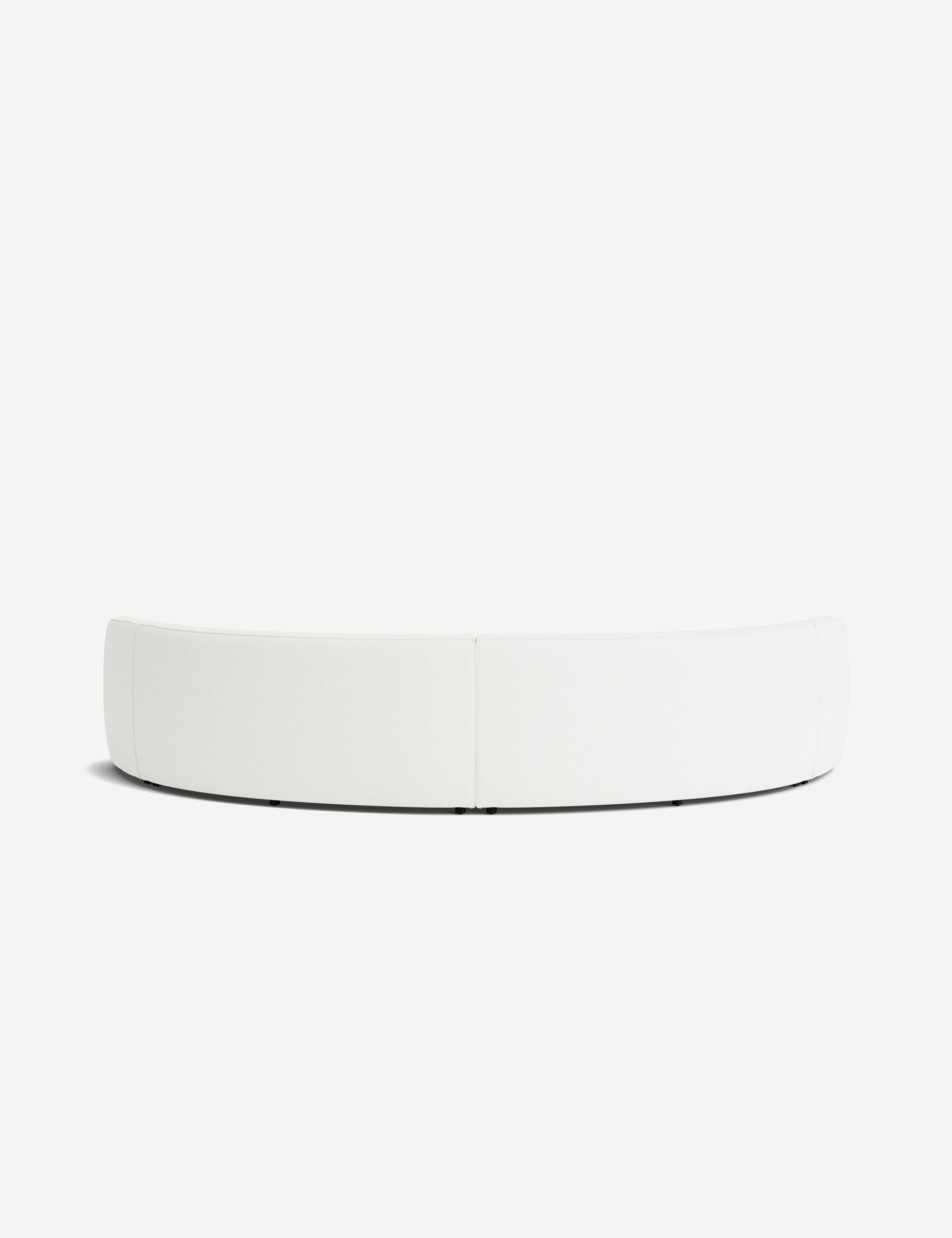 Lulu and Georgia Imada Modular Curved Sectional Sofa - view 132