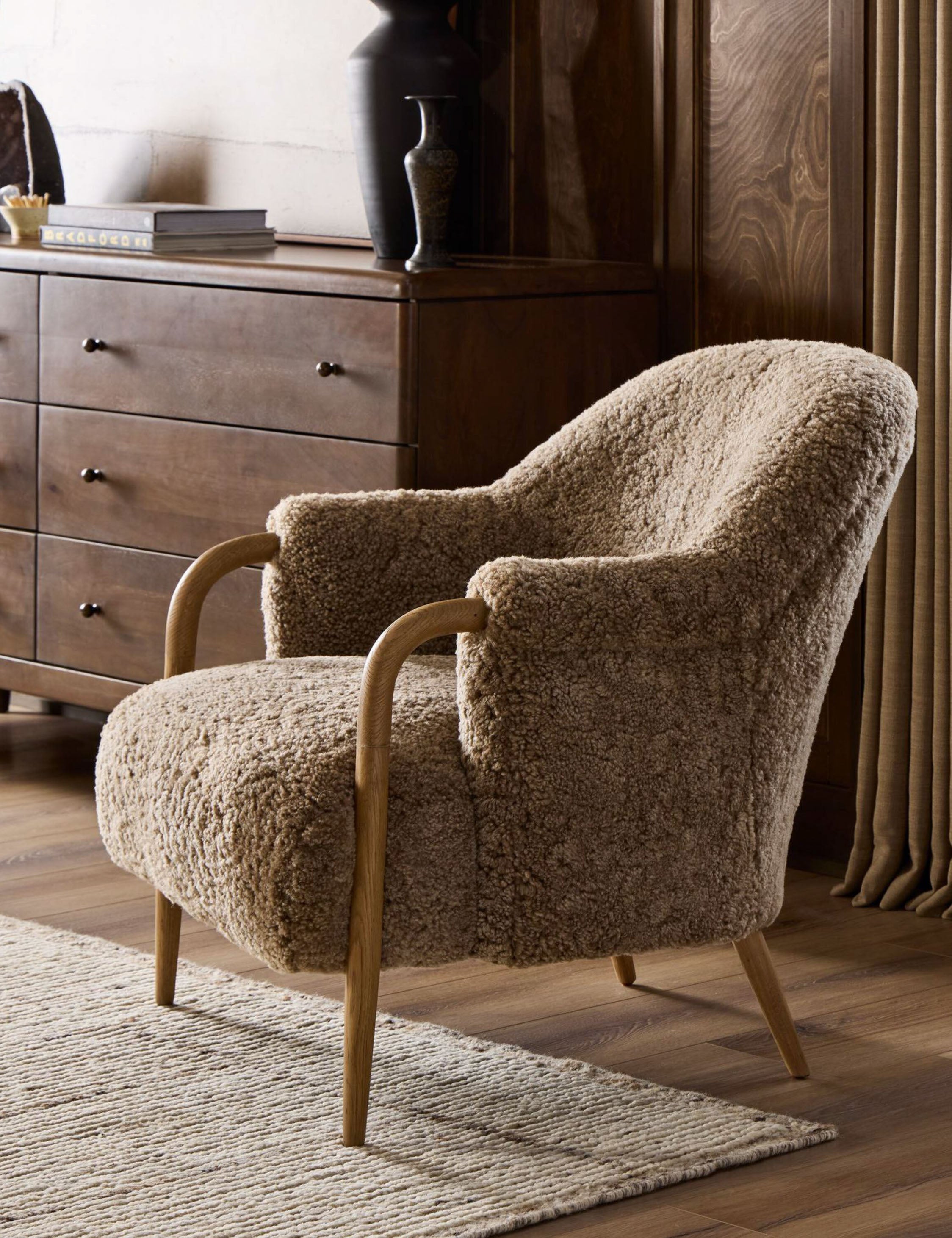 Lulu and Georgia Webber Accent Chair by Amber Lewis x Four Hands - view 2