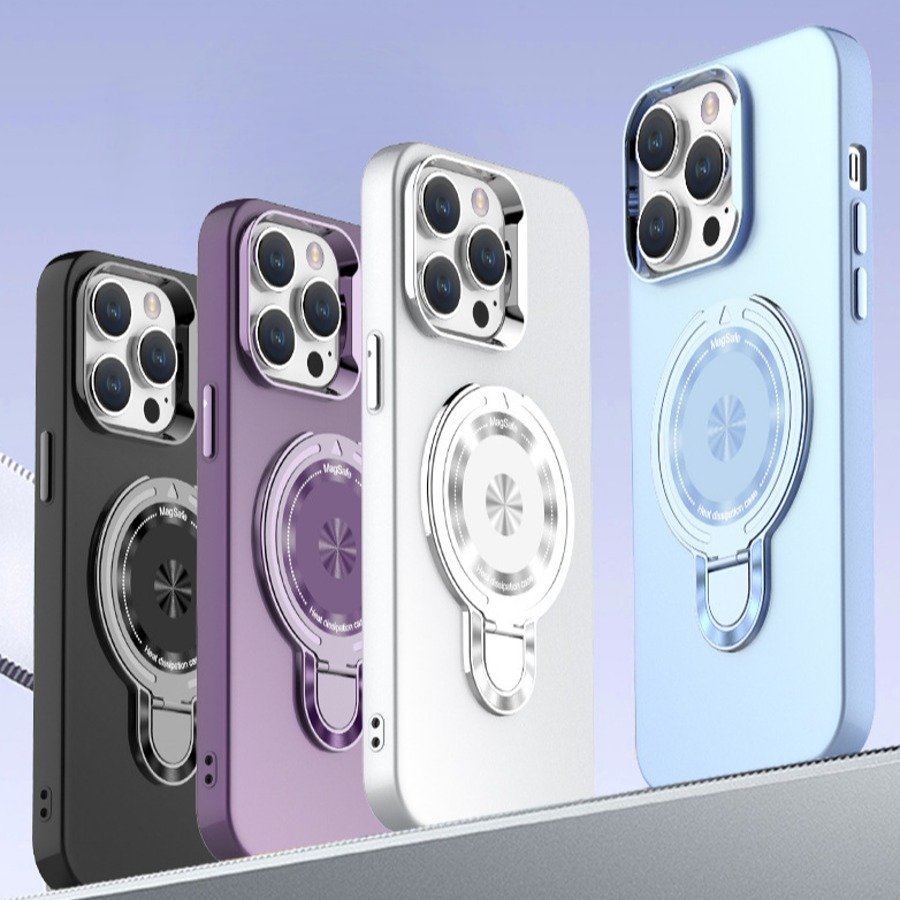 Million Cases iPhone 14 Series MagPlus® Magnetic Shield Kickstand Case