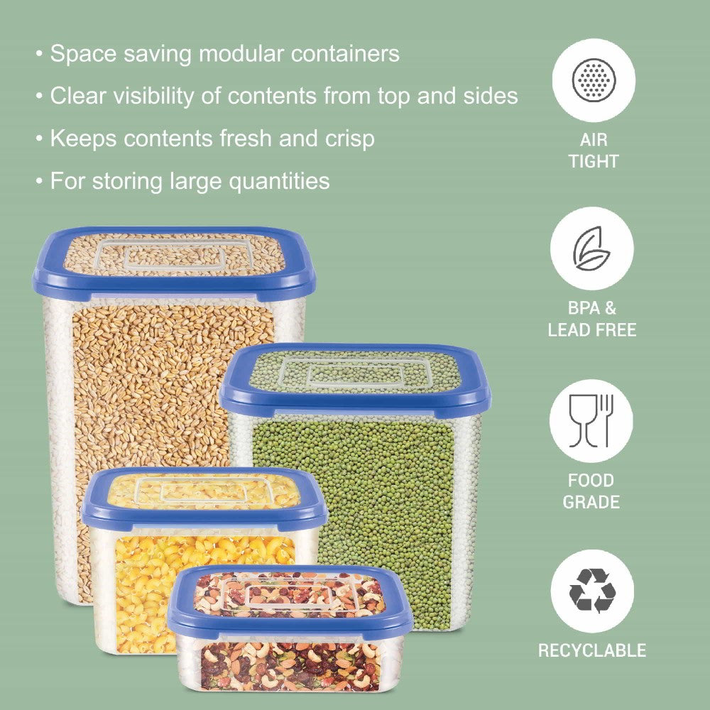 Stacko 360 Square Container (Milton) – Blue - view 3