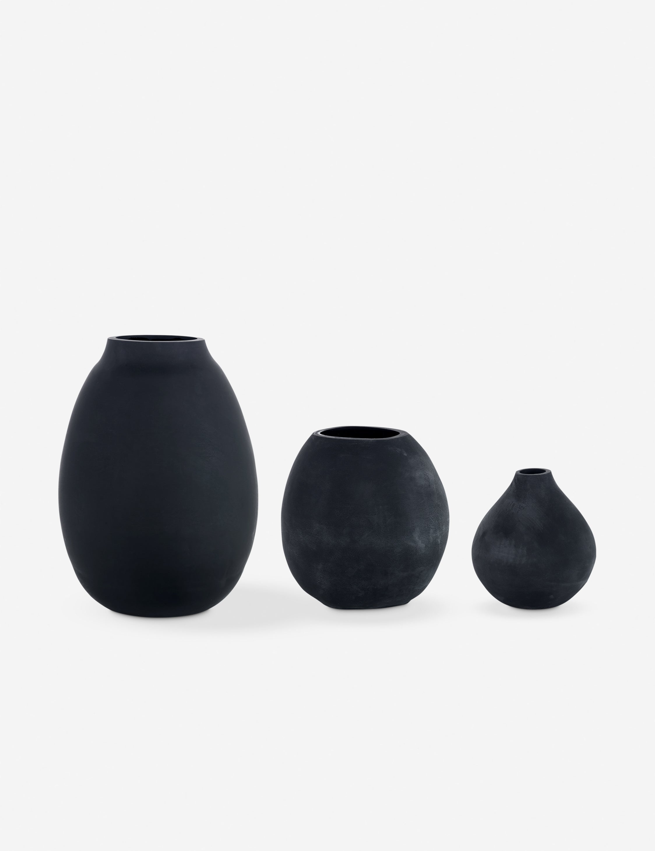 Calida vases set – Lulu and Georgia Calida Vases (Set of 3) – Black