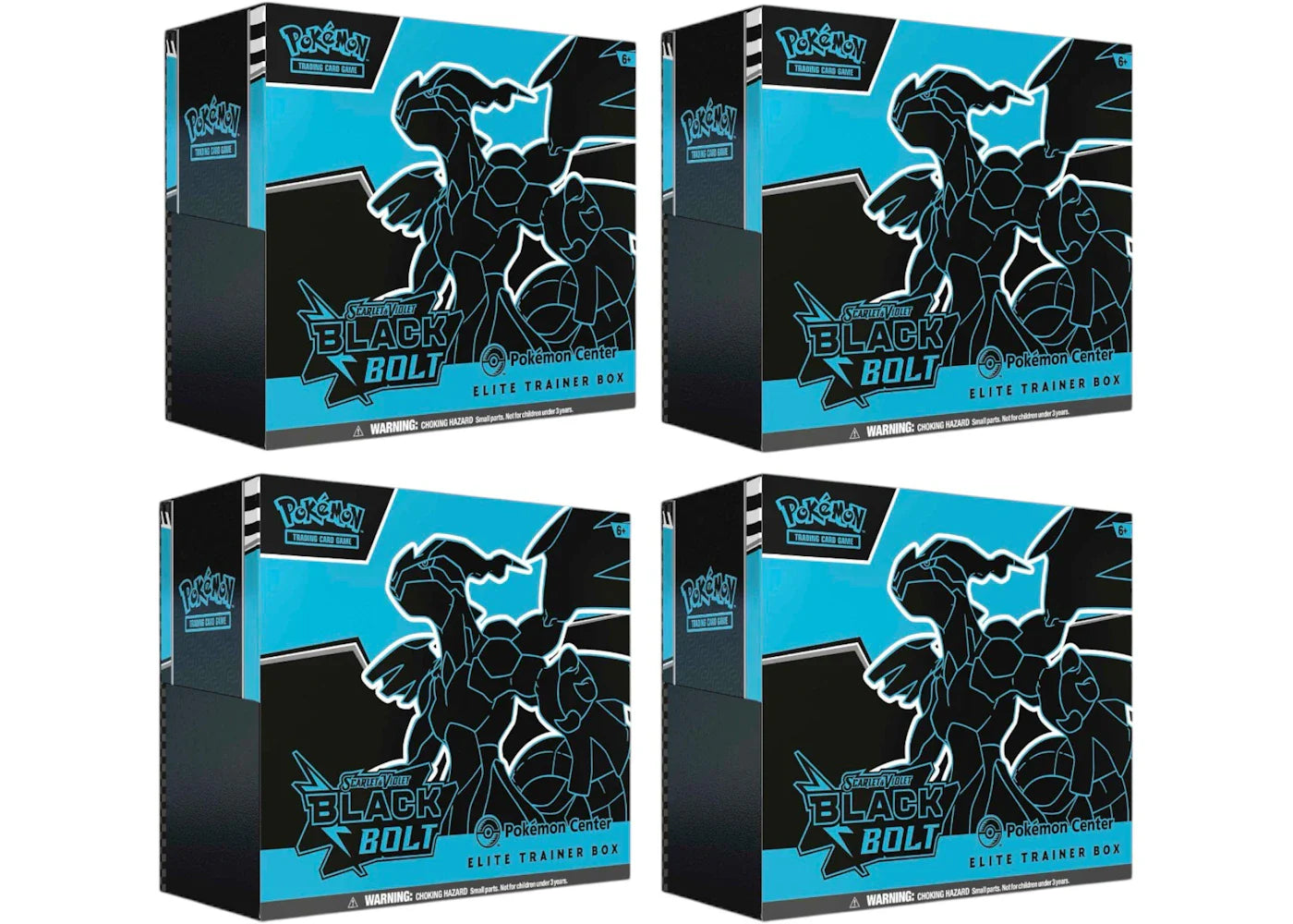 Scarlet violet black – 2025 Pokémon Scarlet & Violet Black Bolt Pokemon Center Elite Trainer Box 4x Lot