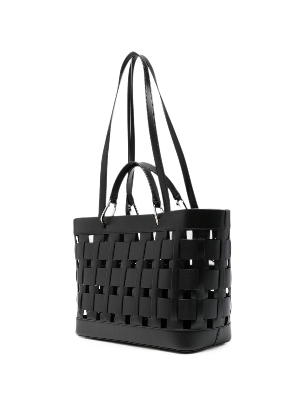 Emporio Armani Woven Tote Bag – 100% Polyurethane - view 3