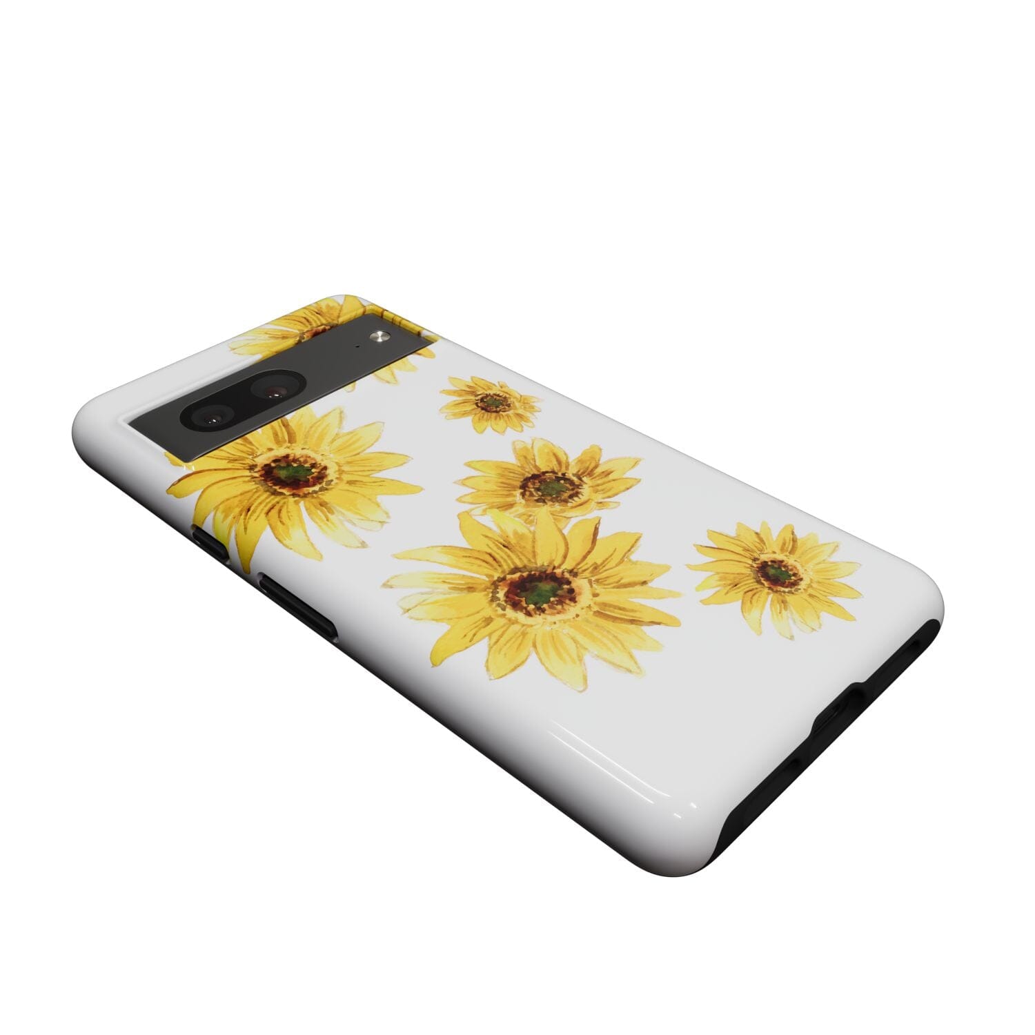 Casetry Golden Garden | Yellow Sunflower Floral Google Pixel Case - view 8