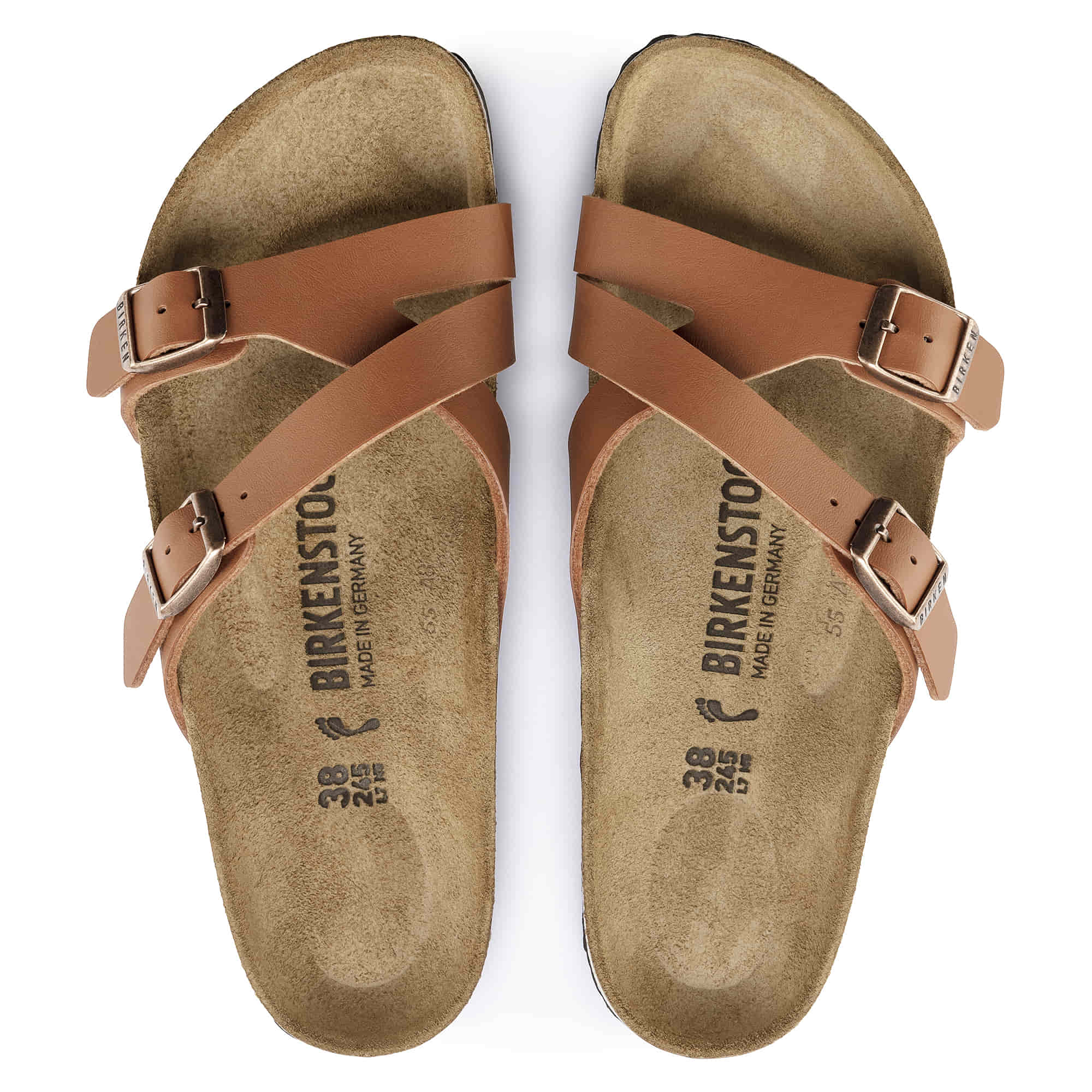 Birkenstock Yao Balance Birko-Flor – Brown Brown/Ginger Brown - view 2