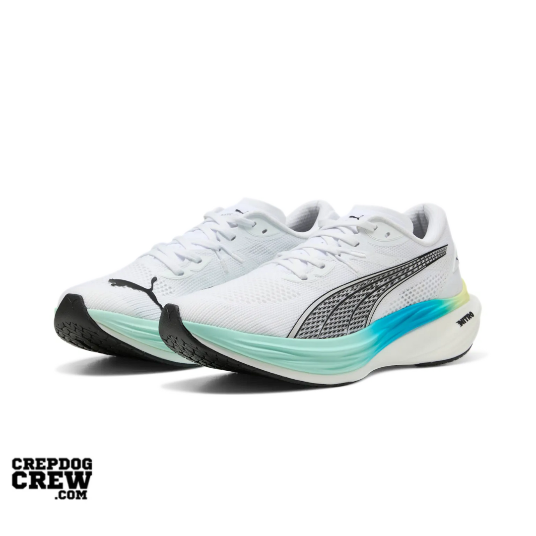 PUMA RUNNING Puma Deviate Nitro 3 White Mint Melt