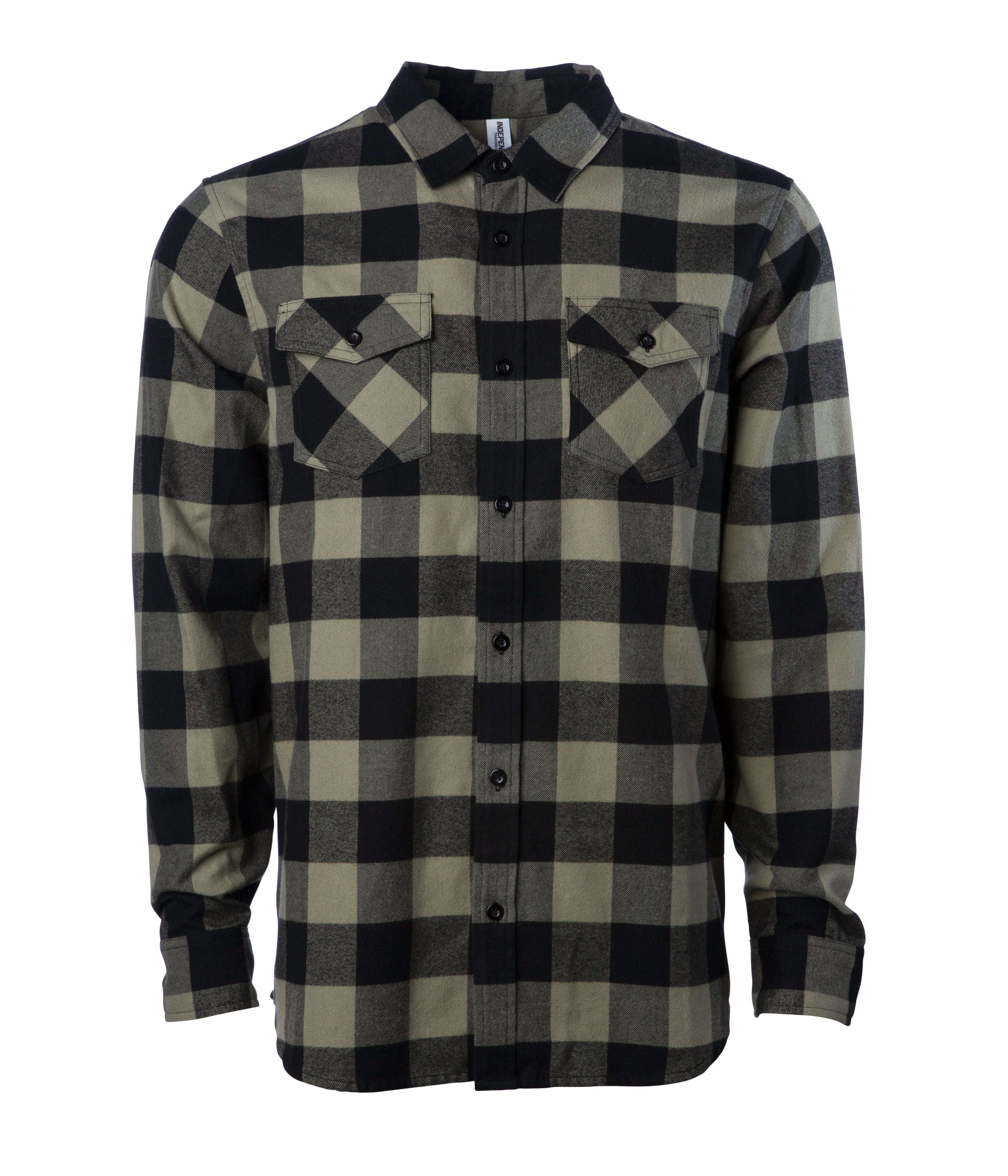 Independent Trading Company Men's Flannel Shirt - view 3