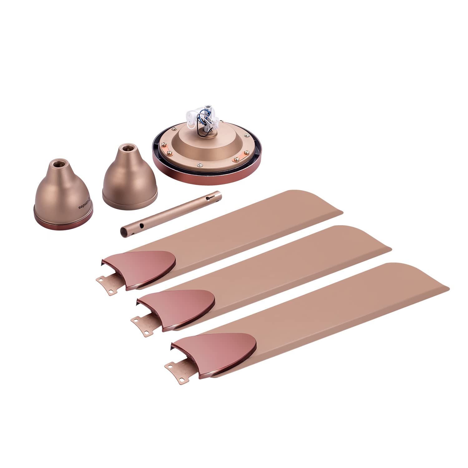 Candes Eco Zest Energy saving Designer 1200 mm / 48 inch Anti-Rust BLDC Ceiling Fan With Remote (2 Years Warranty) (Coffee Brown) - view 9