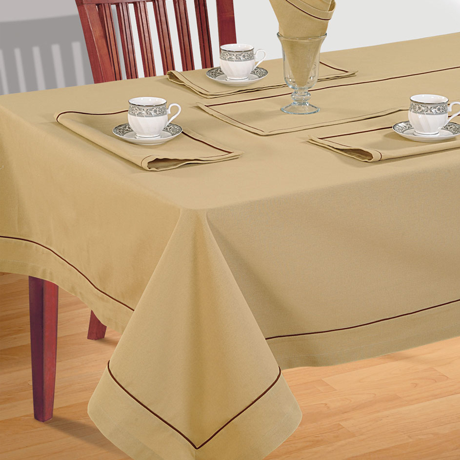 Swayam India Plain Rectangular Table Linen- 766 - view 2
