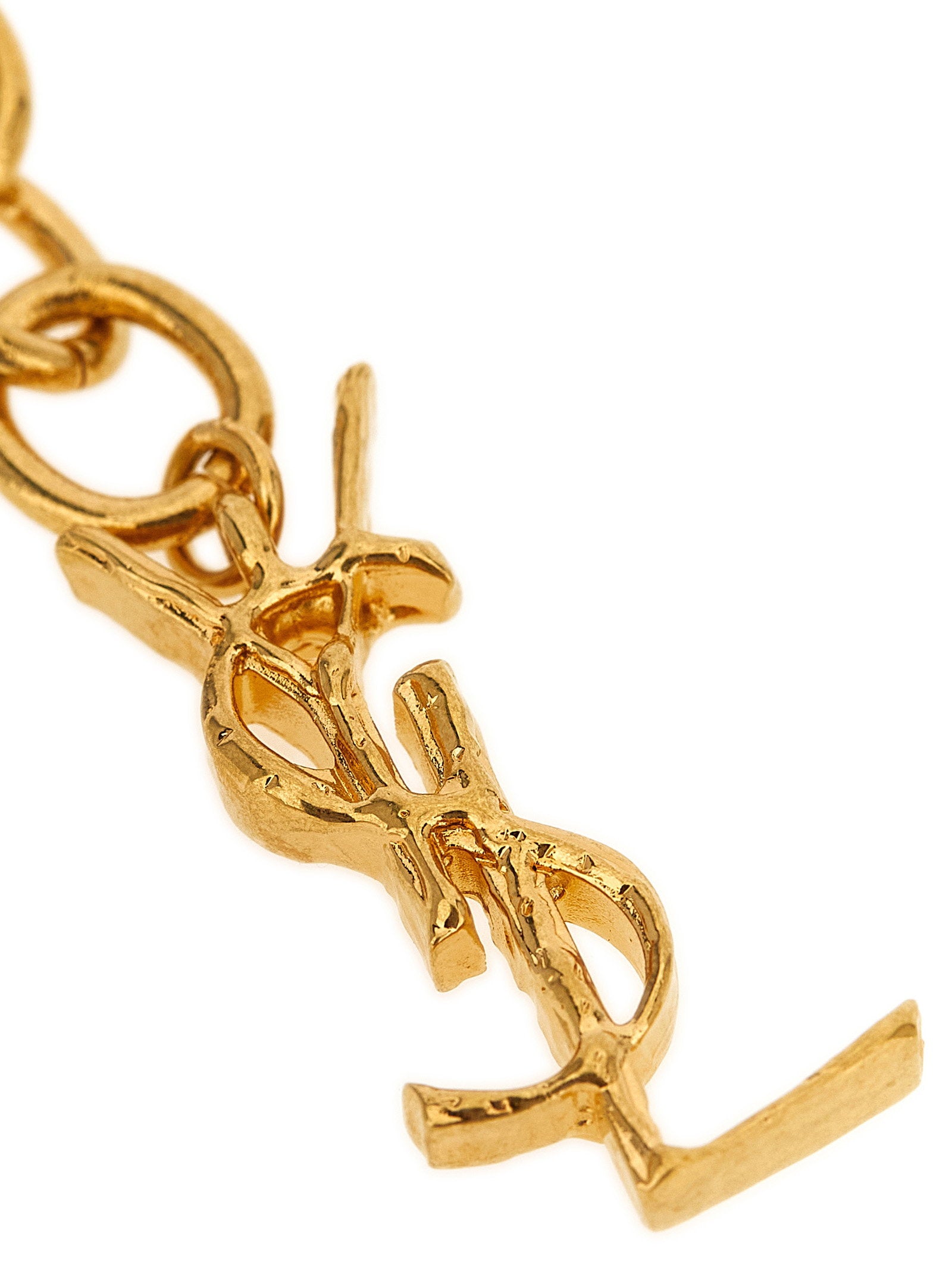 Saint Laurent String Chain Bracelet – 100% brass - view 2
