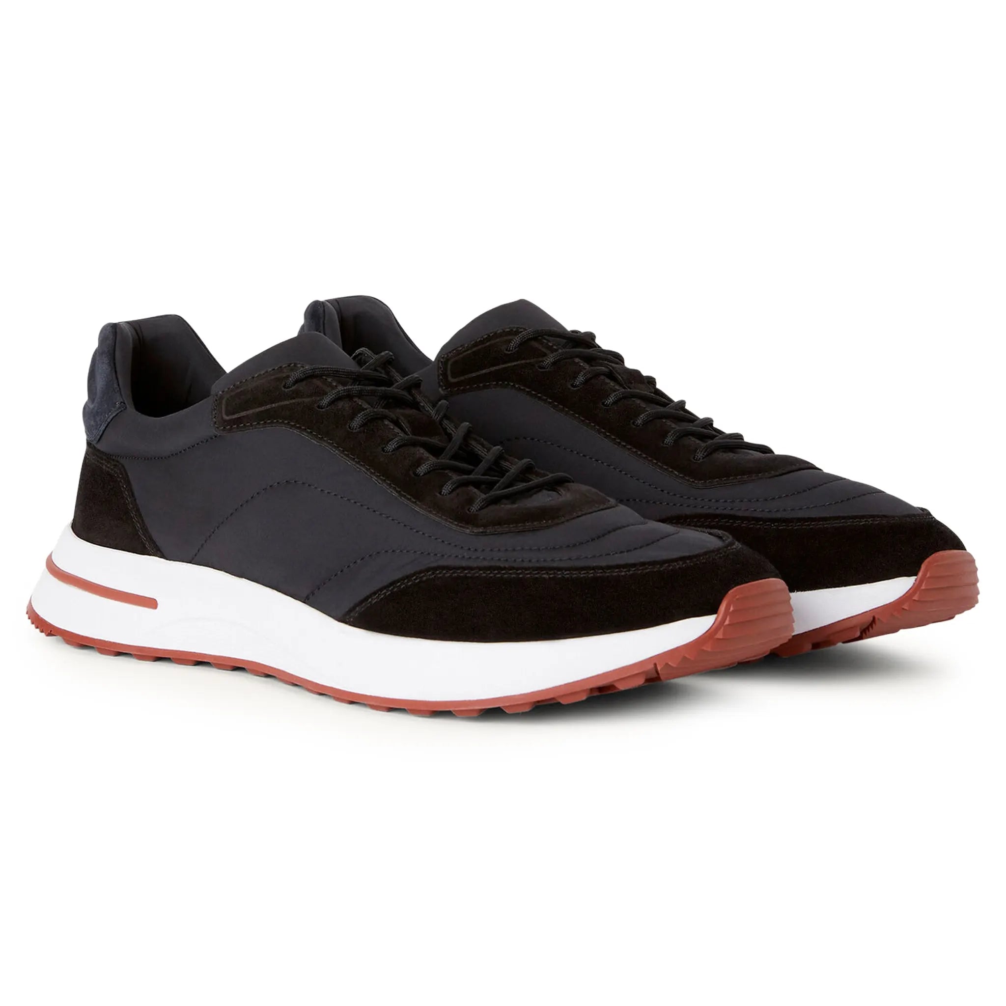Loro Piana Week End Walk Black Sneaker - view 2
