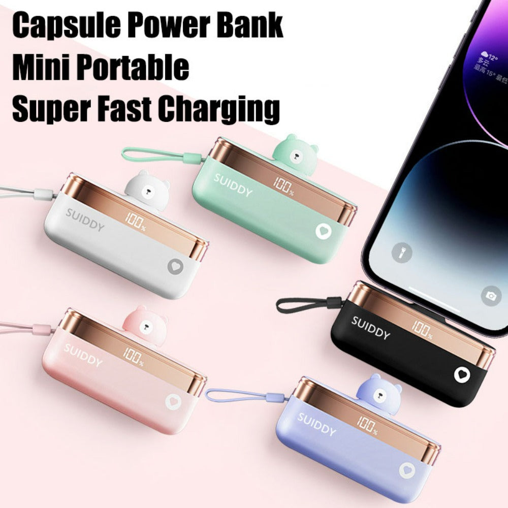 Peeperly Petite Portable 5000mAh Super Fast Power Bank - view 8