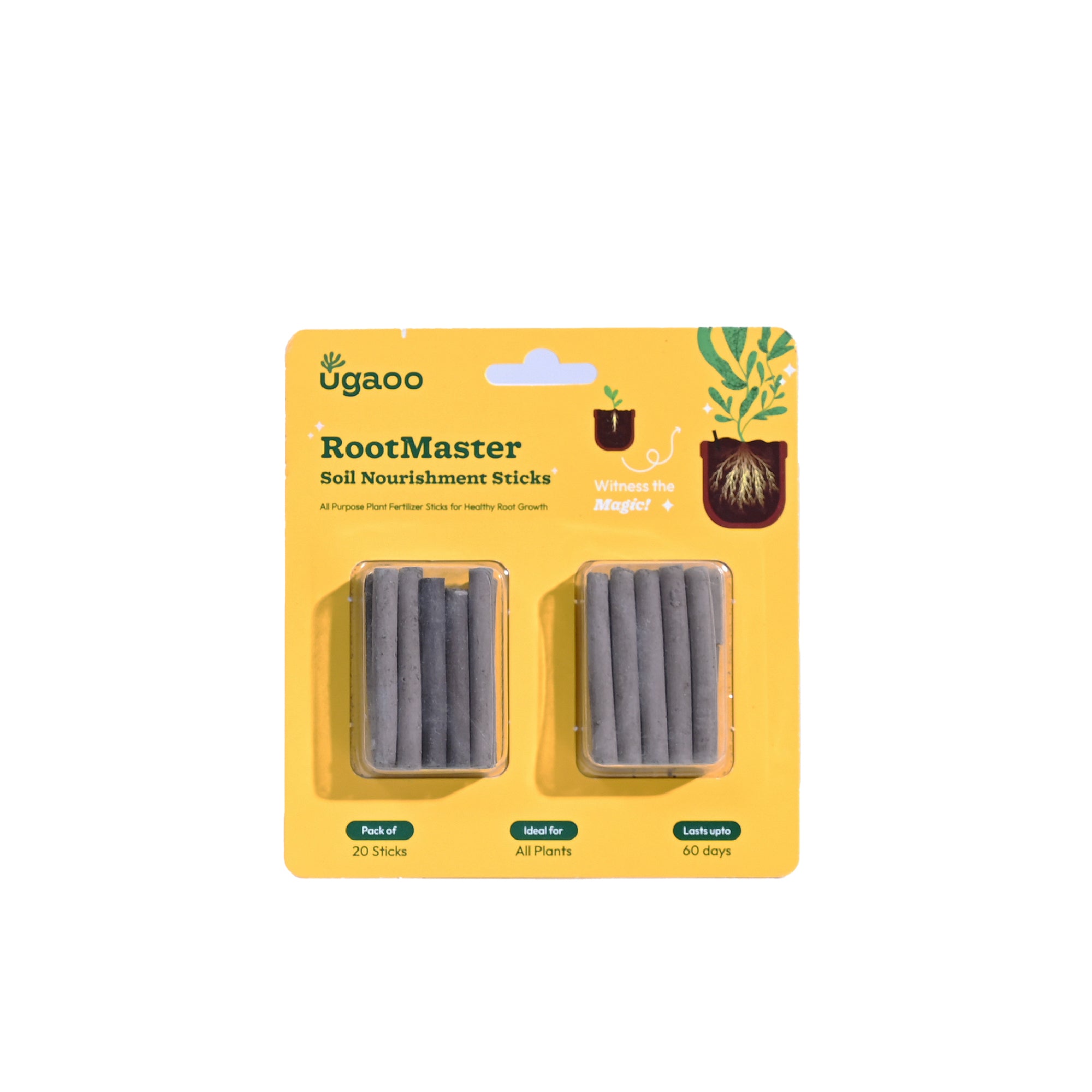 Ugaoo Plant Food Fertilizer Sticks - Rootmaster