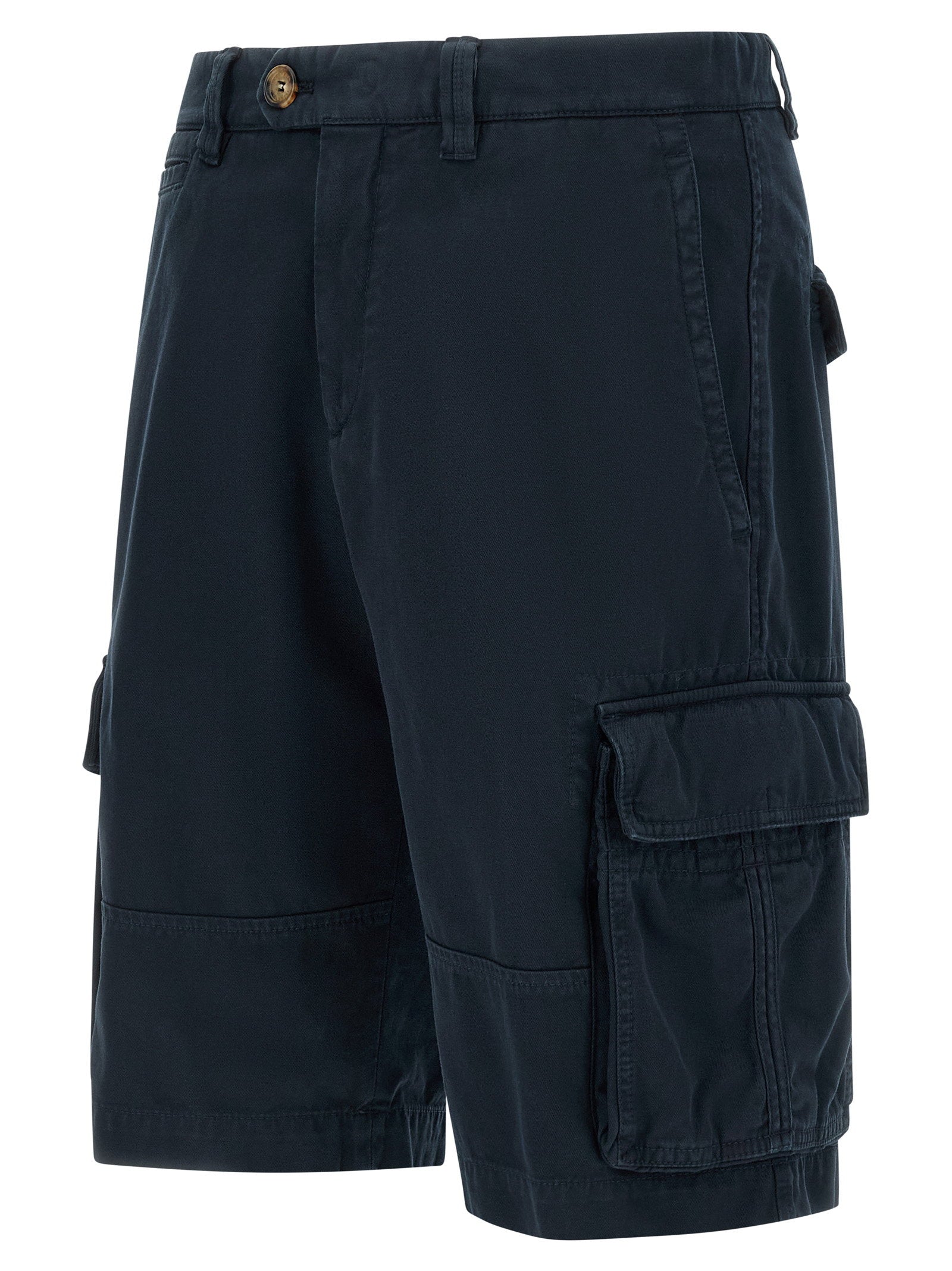 Brunello Cucinelli Cargo Bermuda Shorts – 100% cotton - view 3