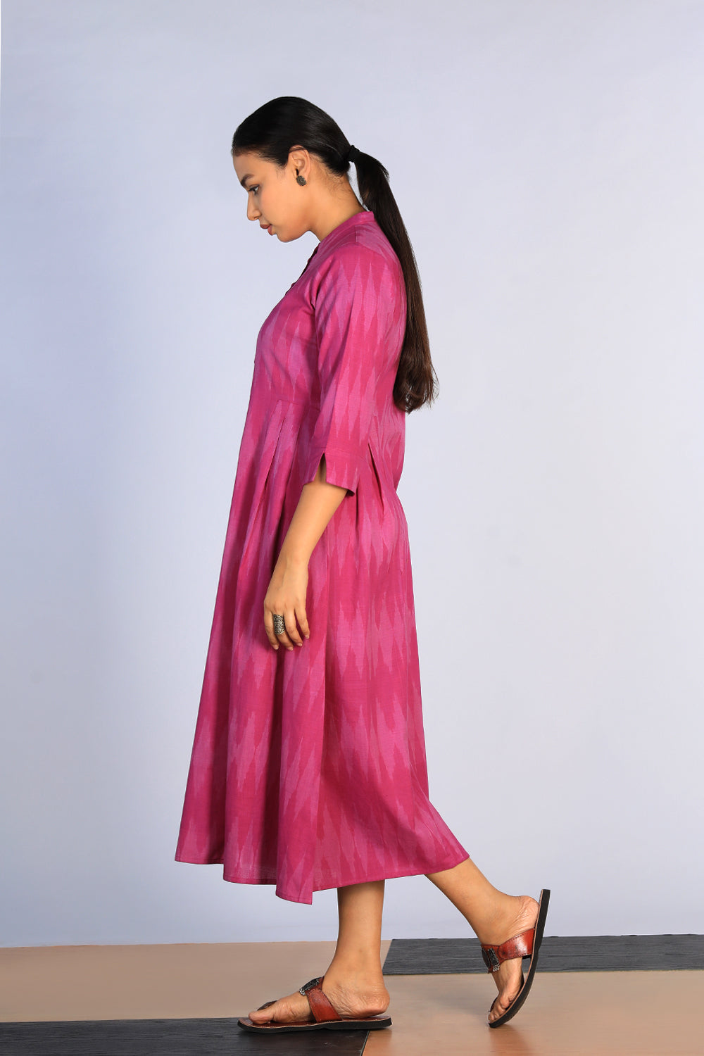 Kalanjali Ethnics Cotton Pochampally Ikat dress - view 3