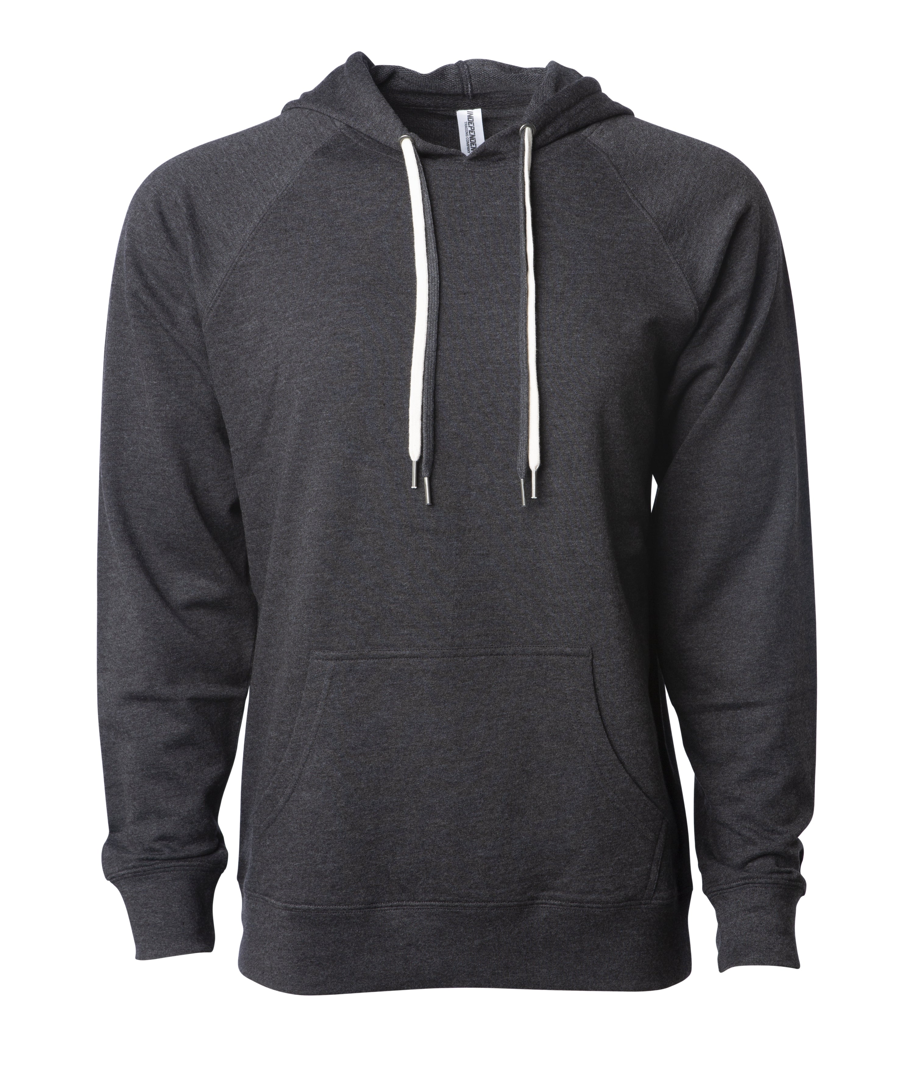 Independent Trading Company Unisex Lightweight Loopback Terry Hooded Pullover - view 3